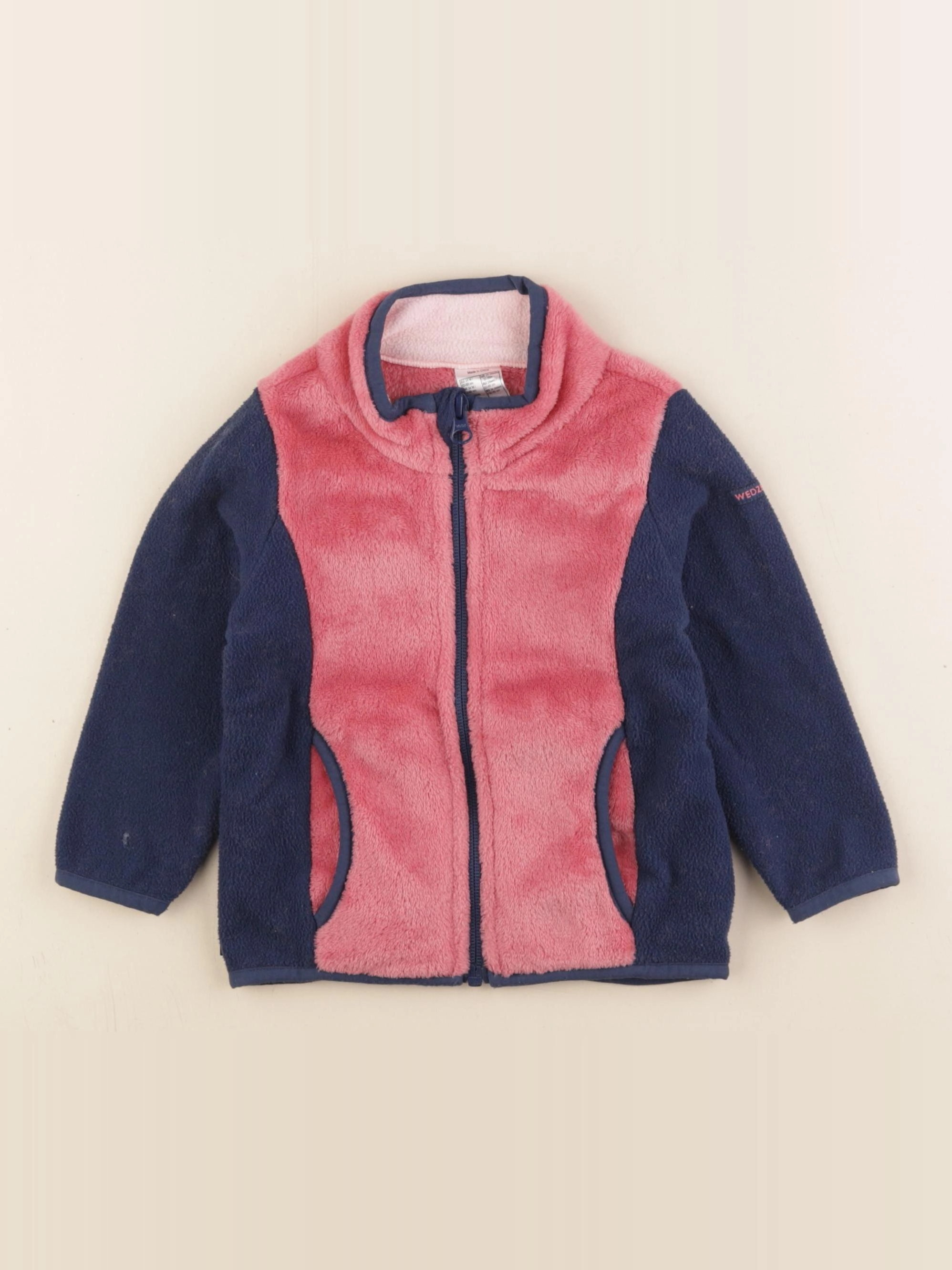 Decathlon ski - polaire rose - 24 mois