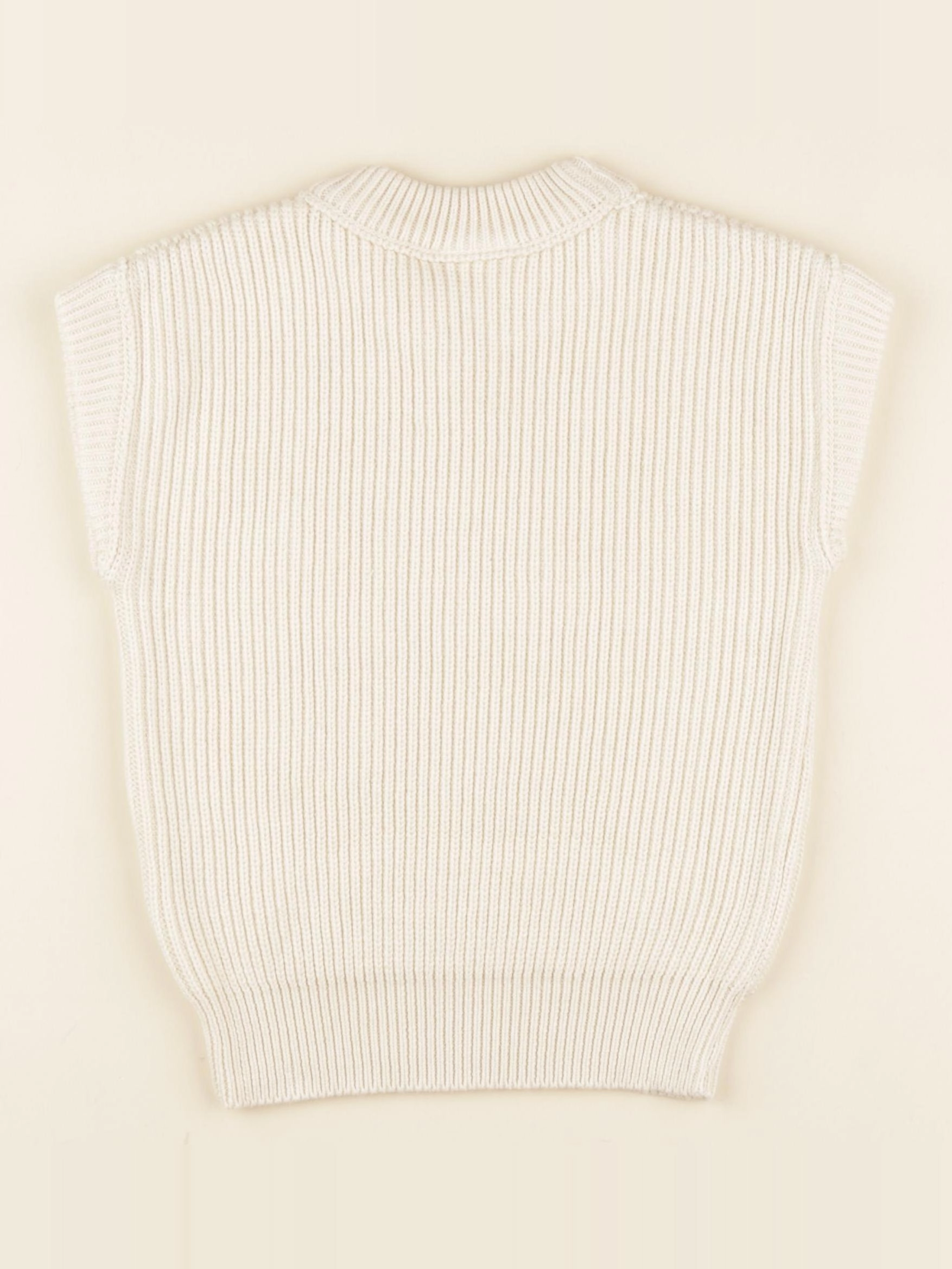 Lililotte - pull Théodora tricot écru - 4 ans
