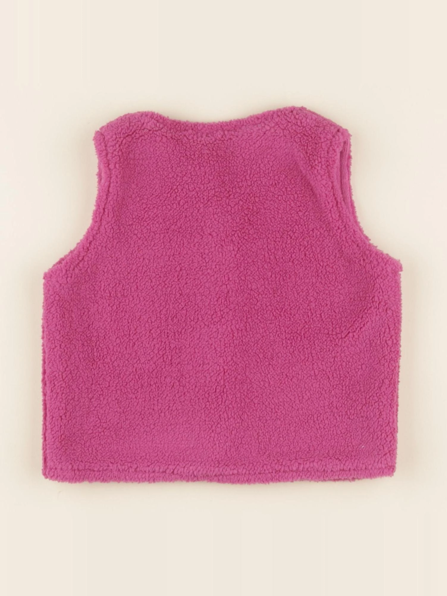 Lililotte - gilet sans manches Ambroise orchidée - 6/9 mois