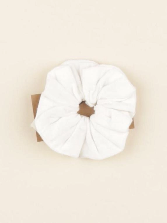 Lililotte - chouchou Claire popeline blanc cassé