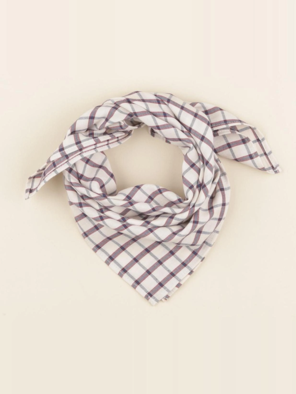 Lililotte - foulard Oscar écossais 50x50 cm