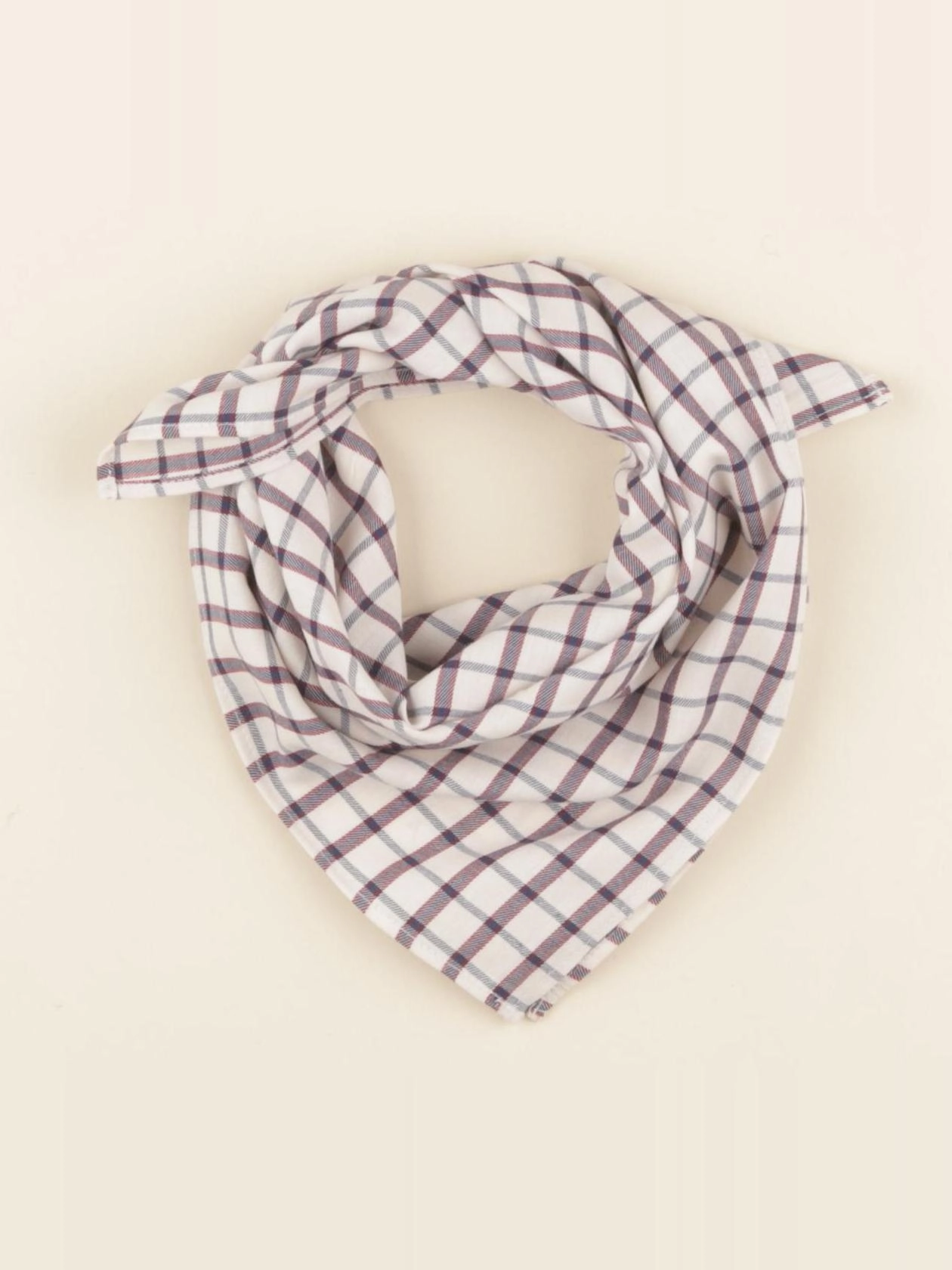 Lililotte - foulard coton imprimé fleuri 50x50 cm