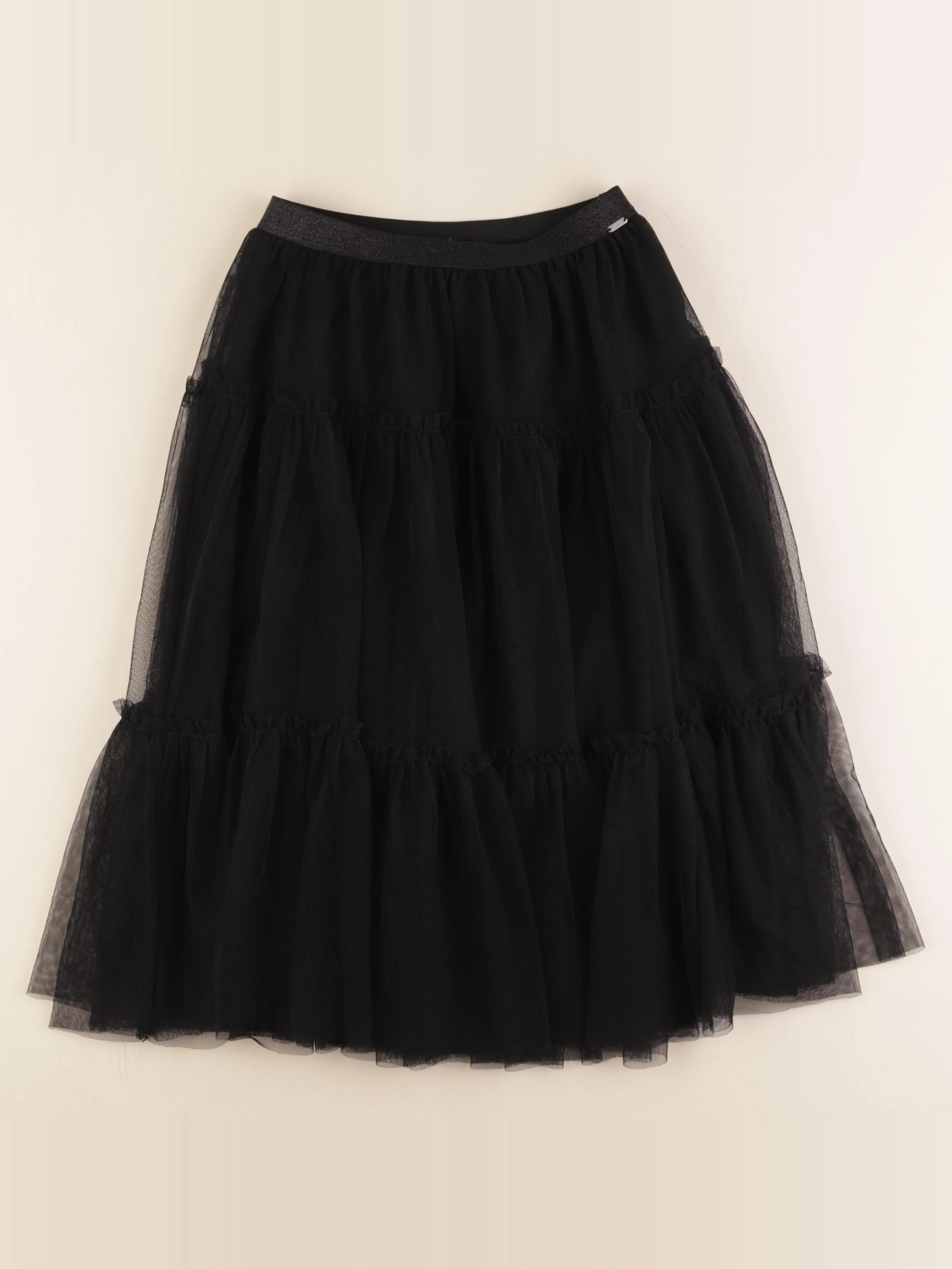 IKKS - jupe noir, argent - 8 ans