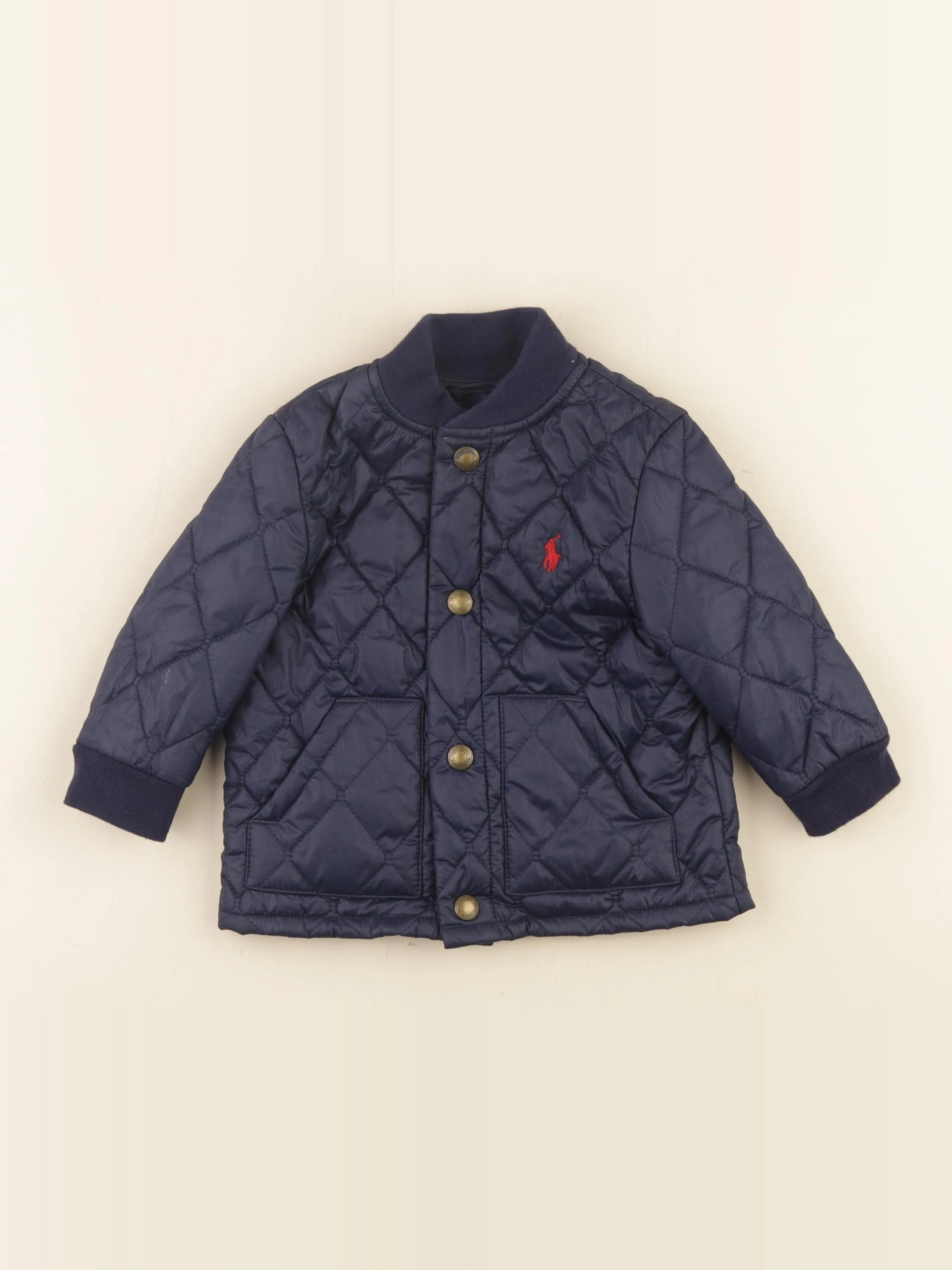 Ralph Lauren - doudoune bleu - 9 mois