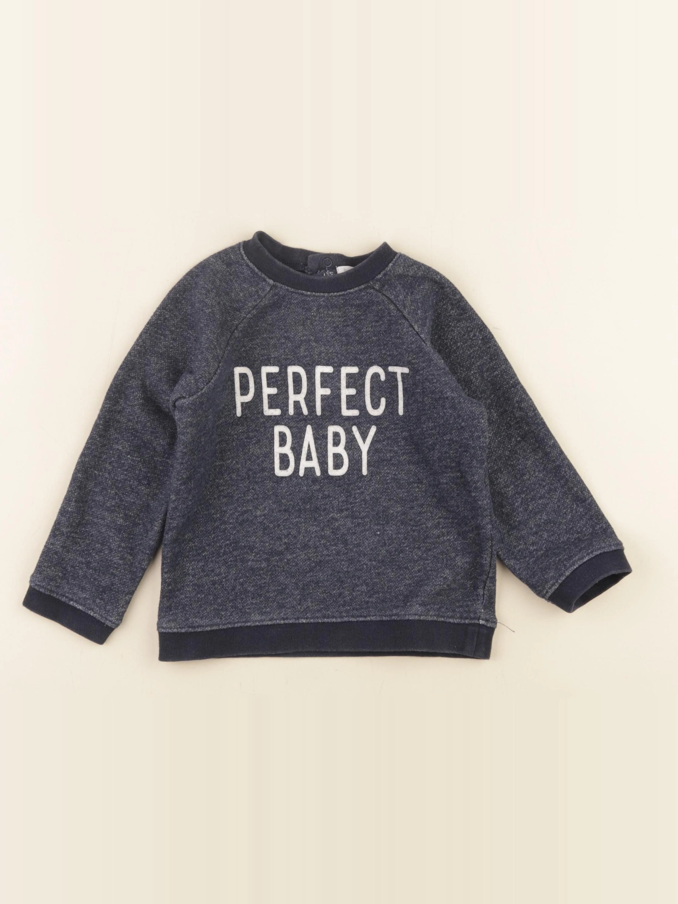 Boutchou - sweat bleu - 24 mois