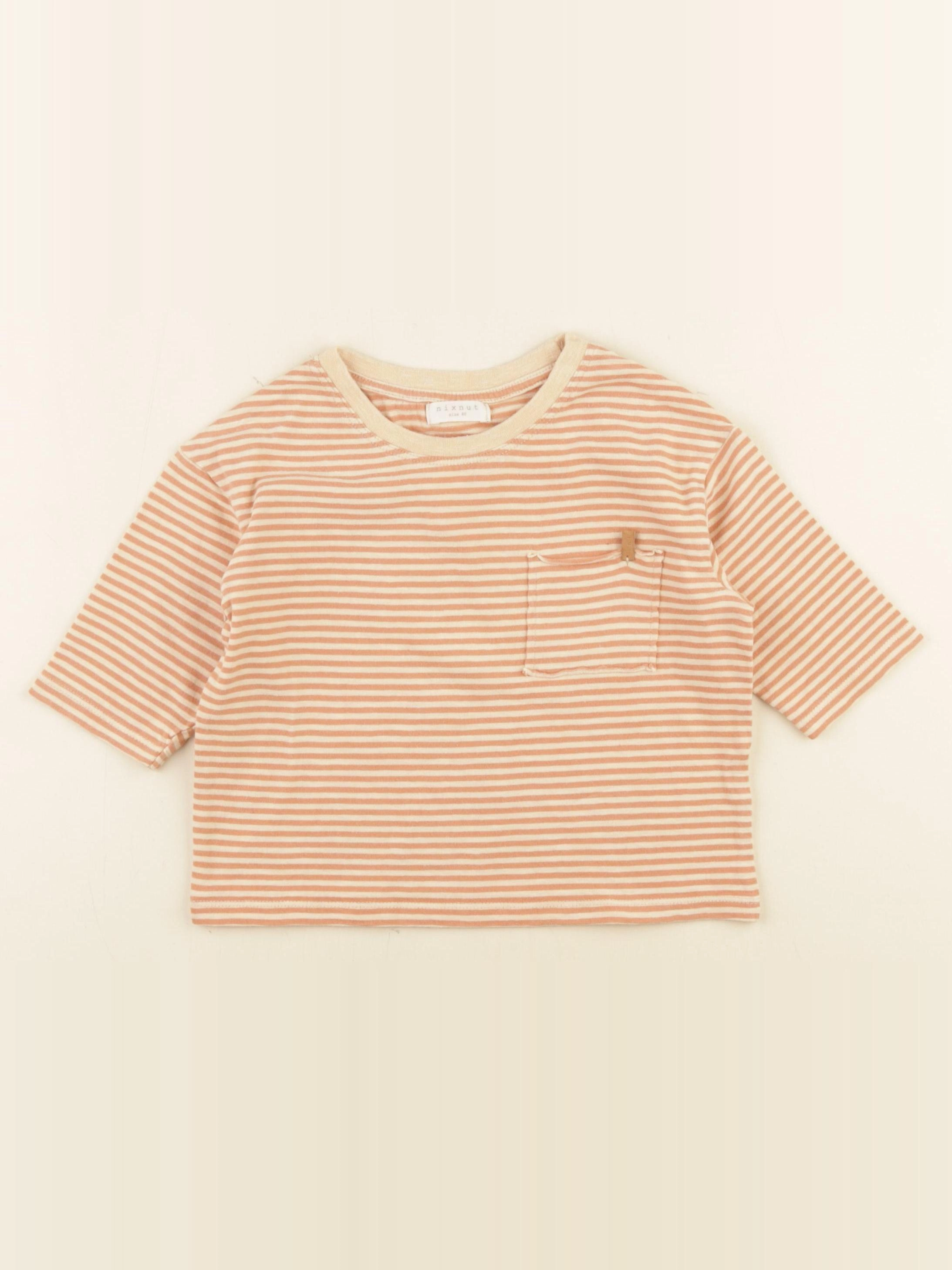 Nixnut - tee-shirt orange - 12 mois