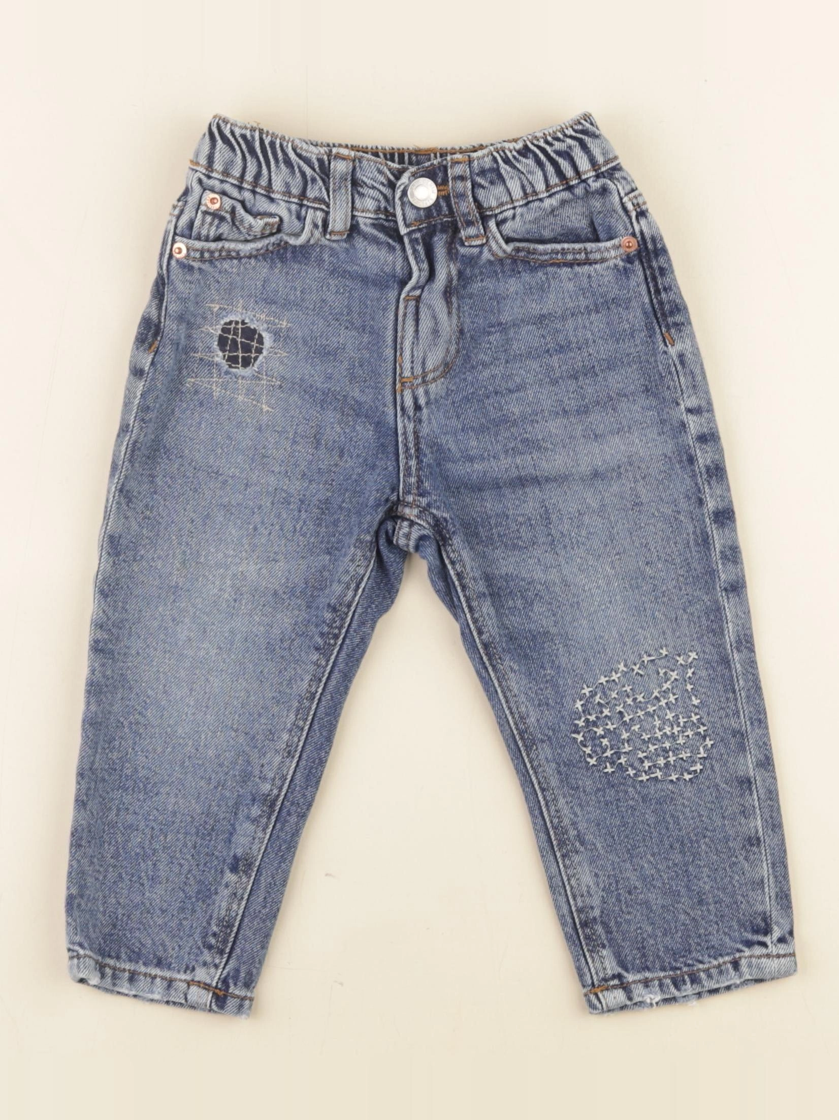 Zara - jean bleu - 12/18 mois