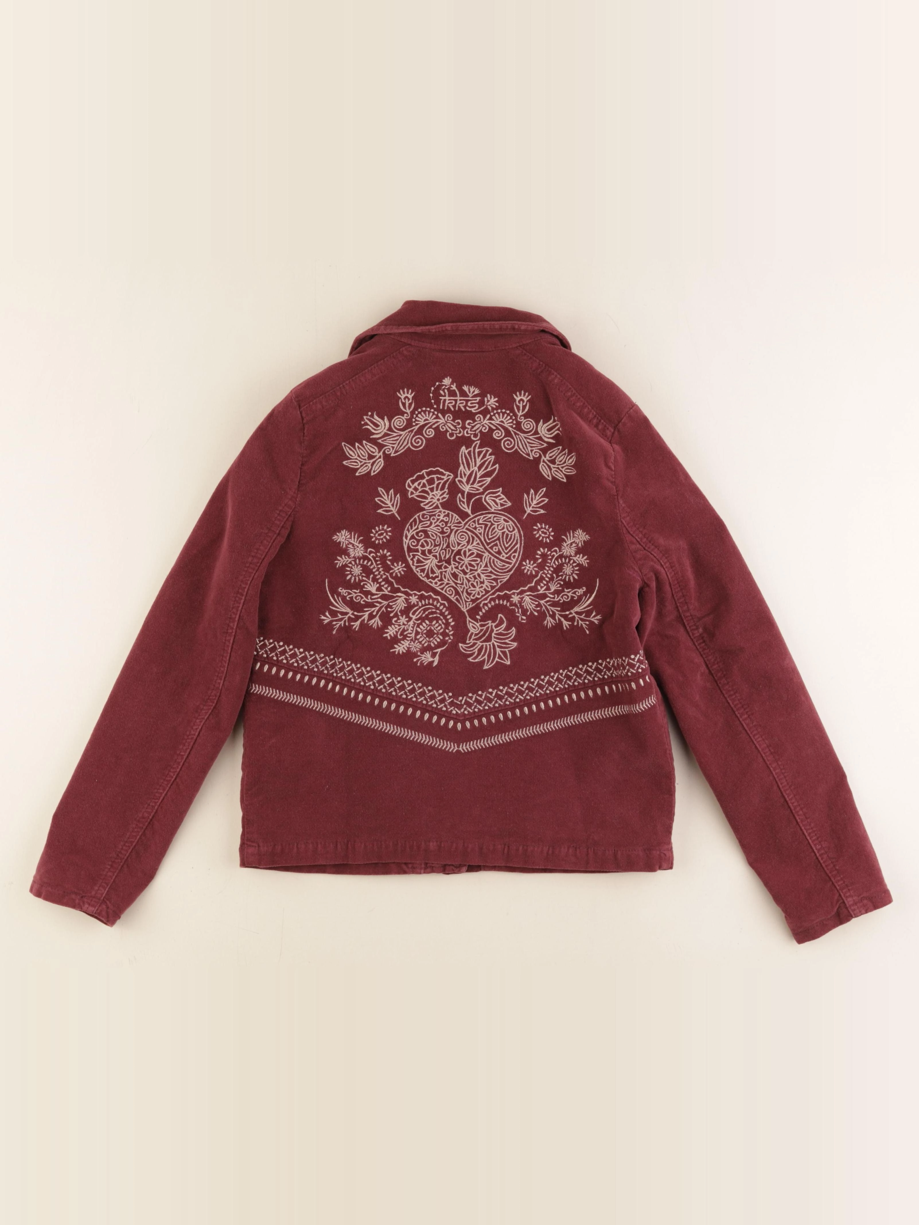 IKKS - veste imprimé au dos rose - 10 ans