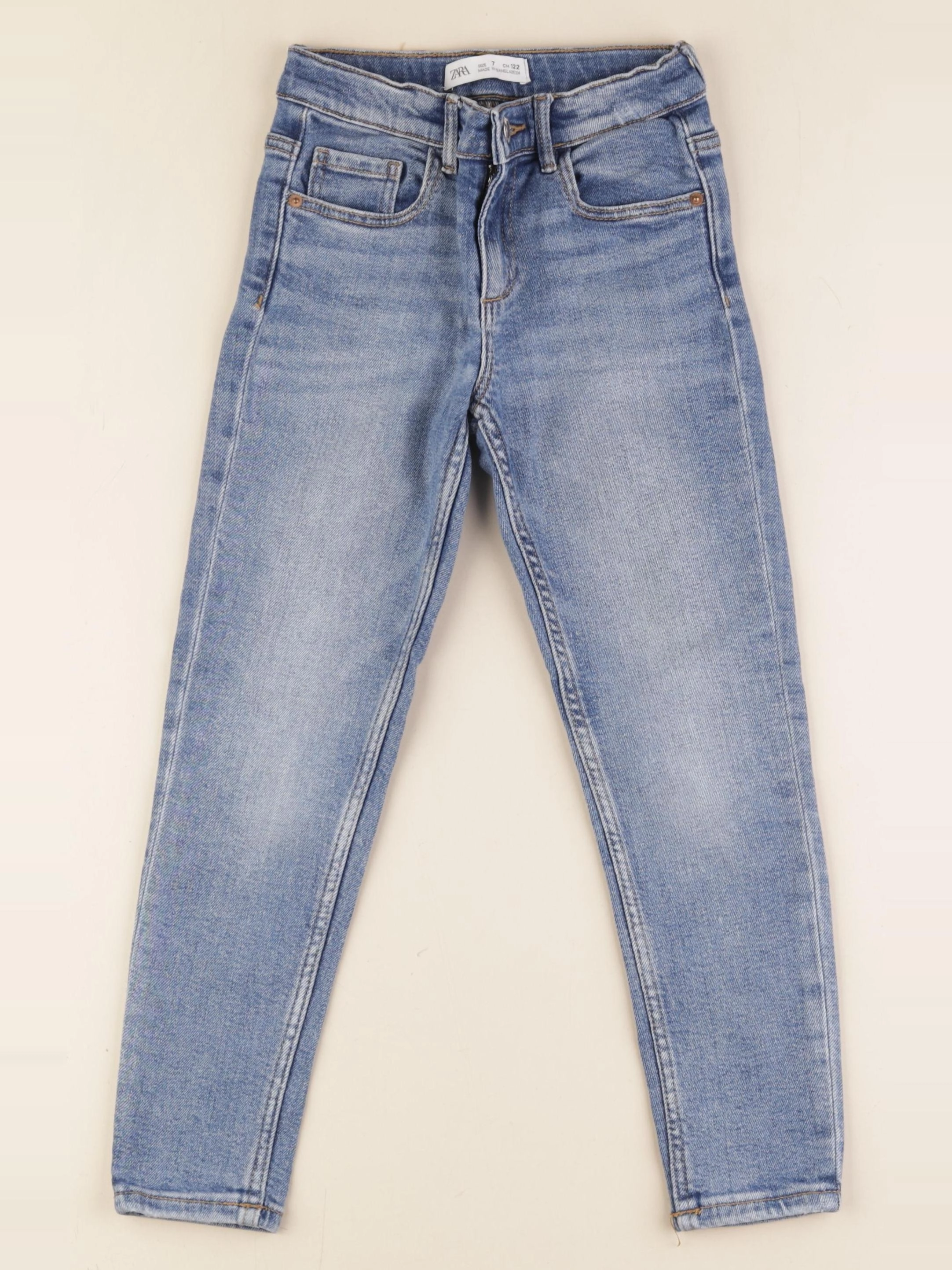 Zara - jean bleu - 7 ans