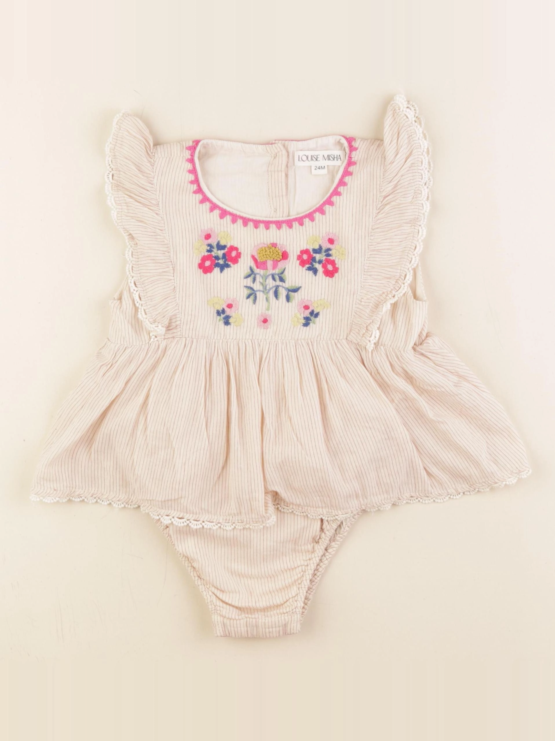 Louise Misha - combinaison beige - 24 mois