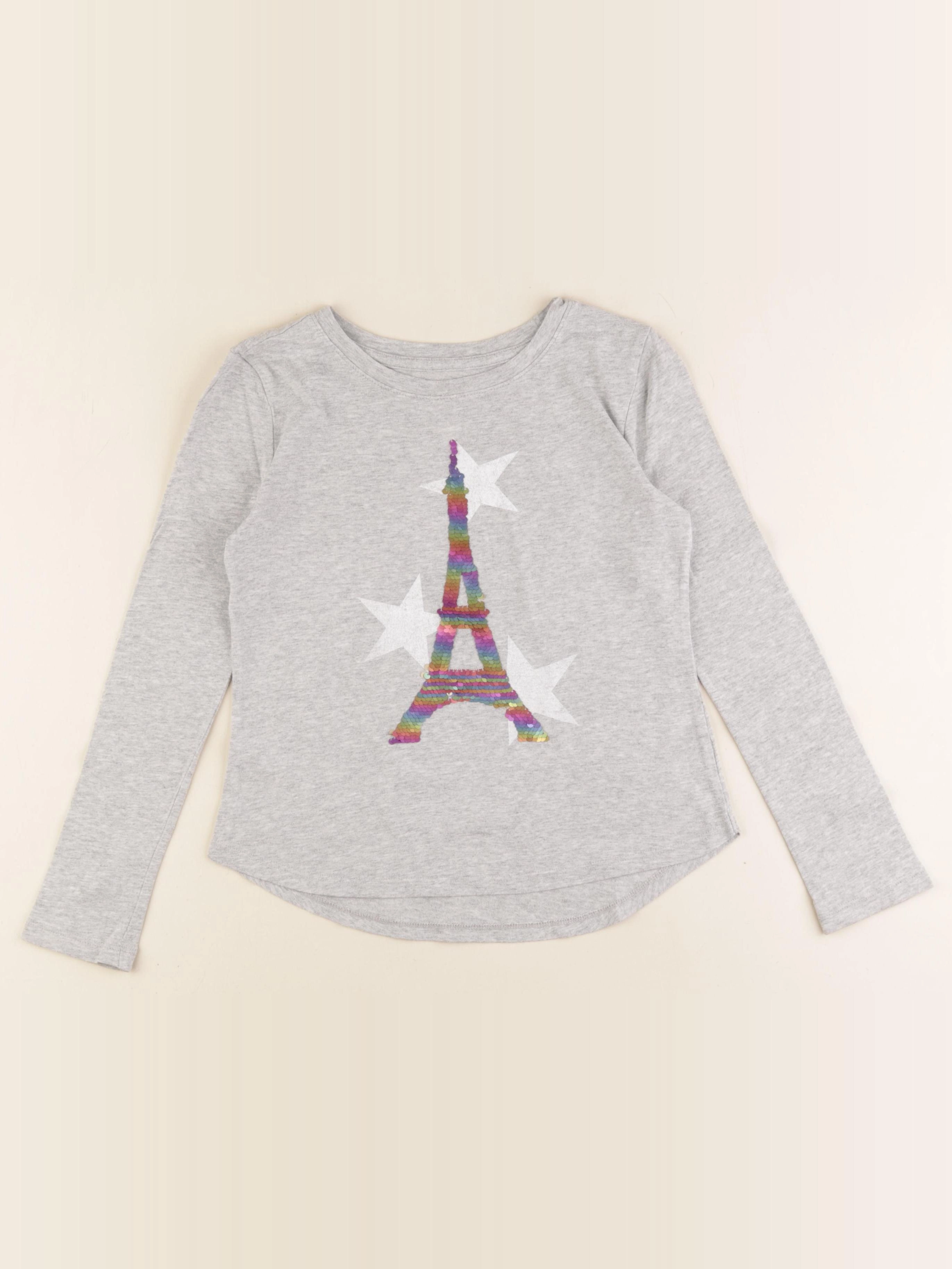 GAP - tee-shirt gris - 8 ans