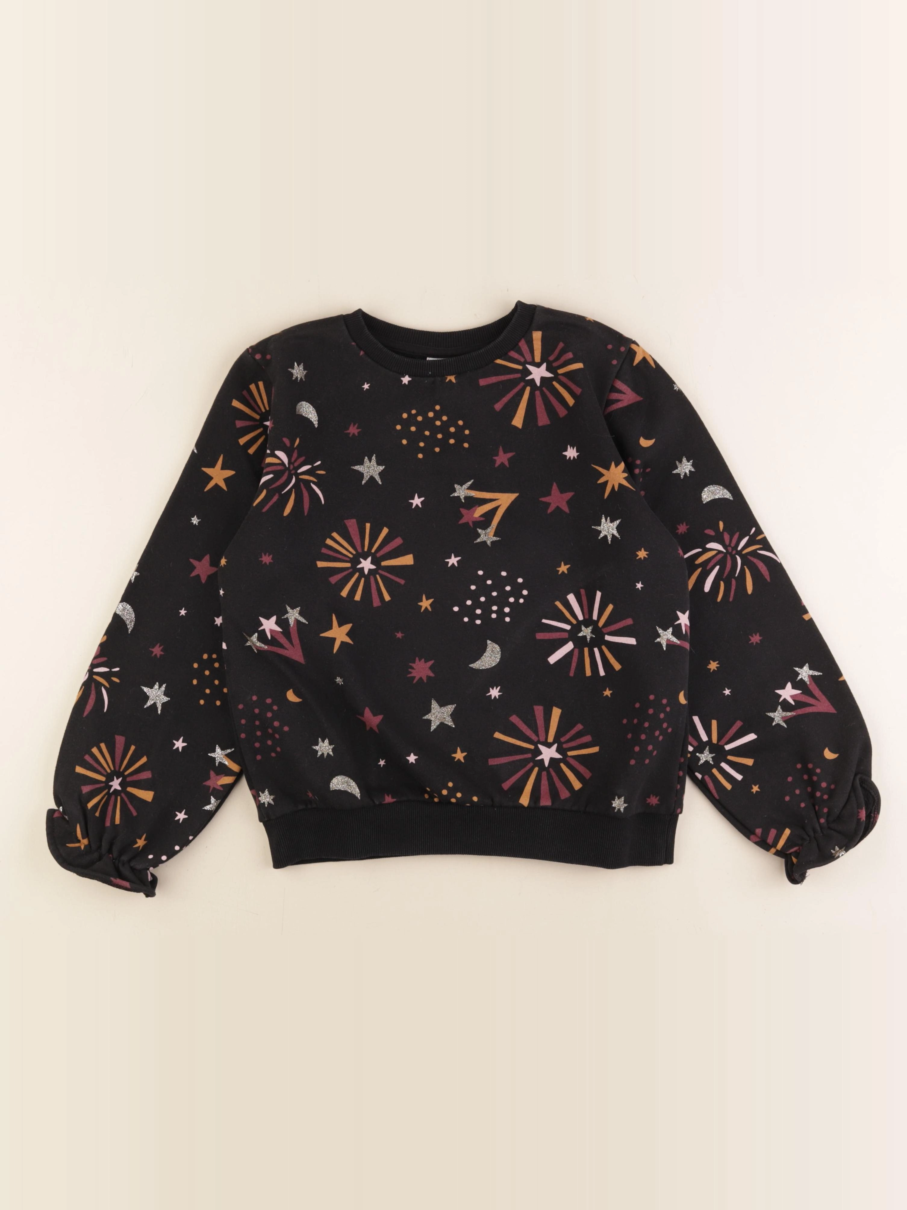 Tape à l'oeil - sweat noir - 10 ans