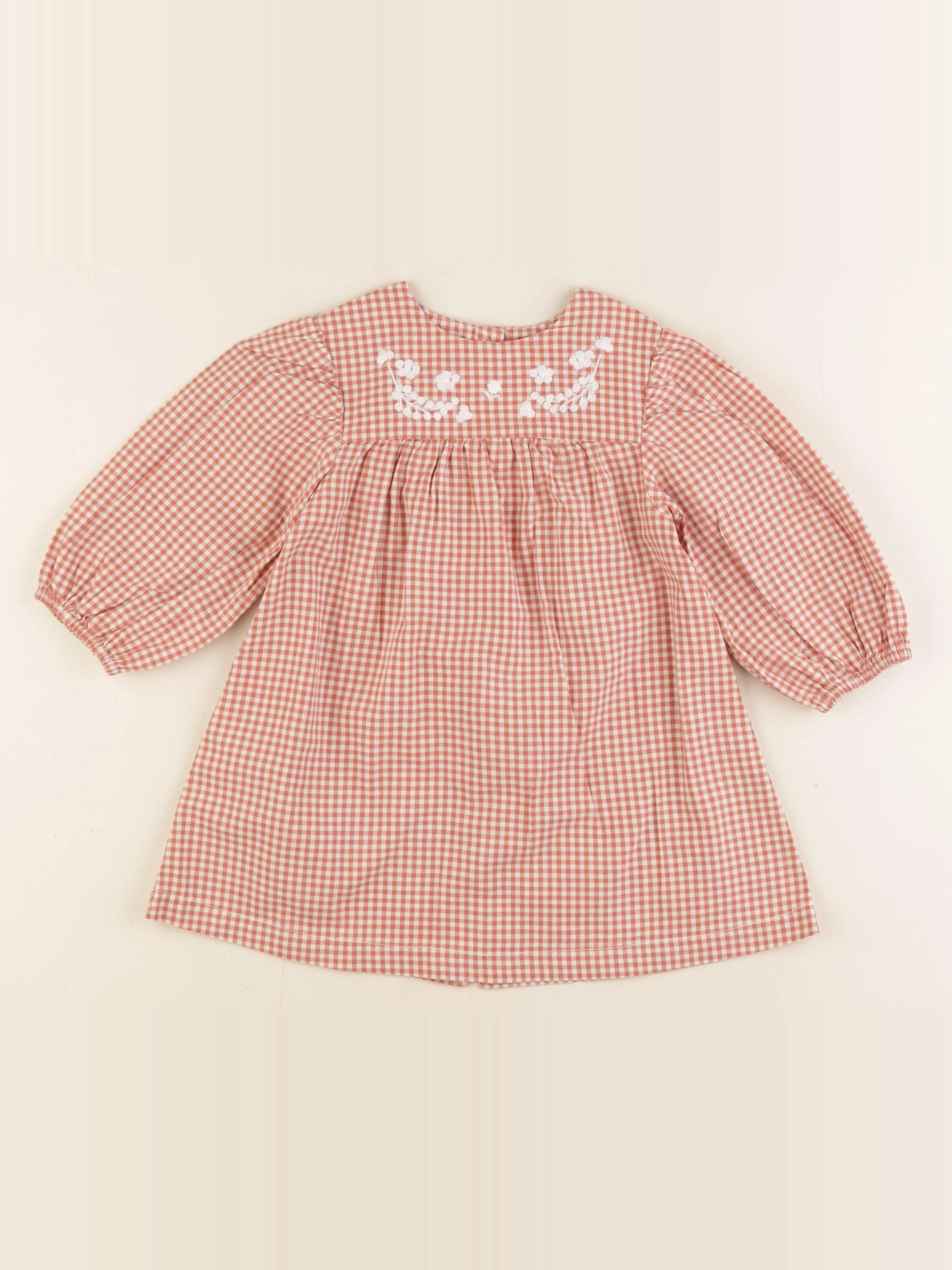 Cyrillus - robe rose - 18 mois