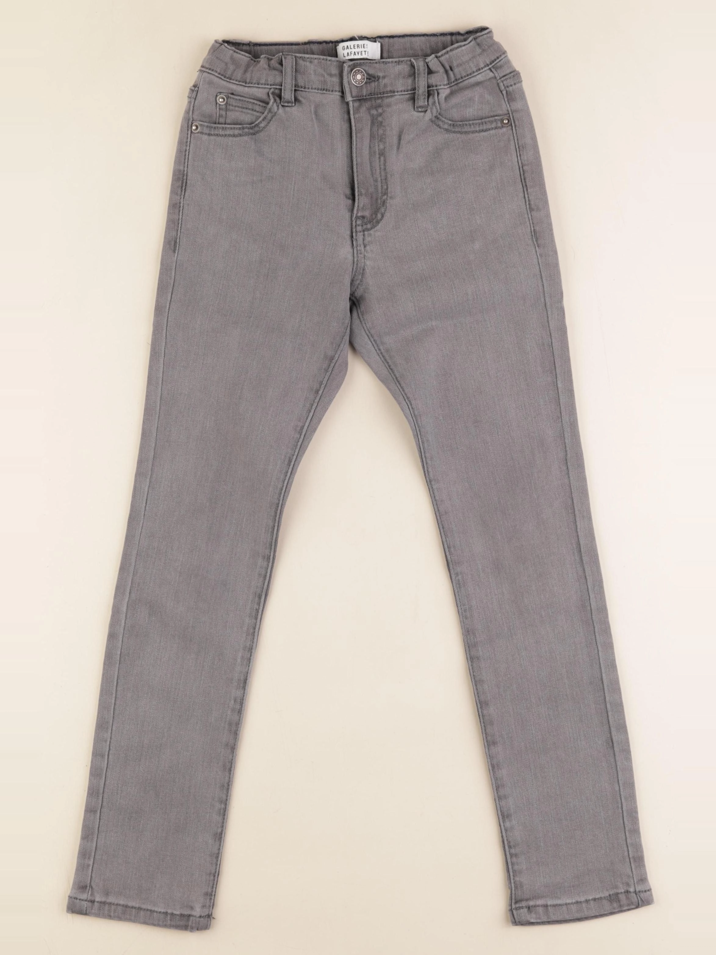 Galeries Lafayette - jean gris - 8 ans