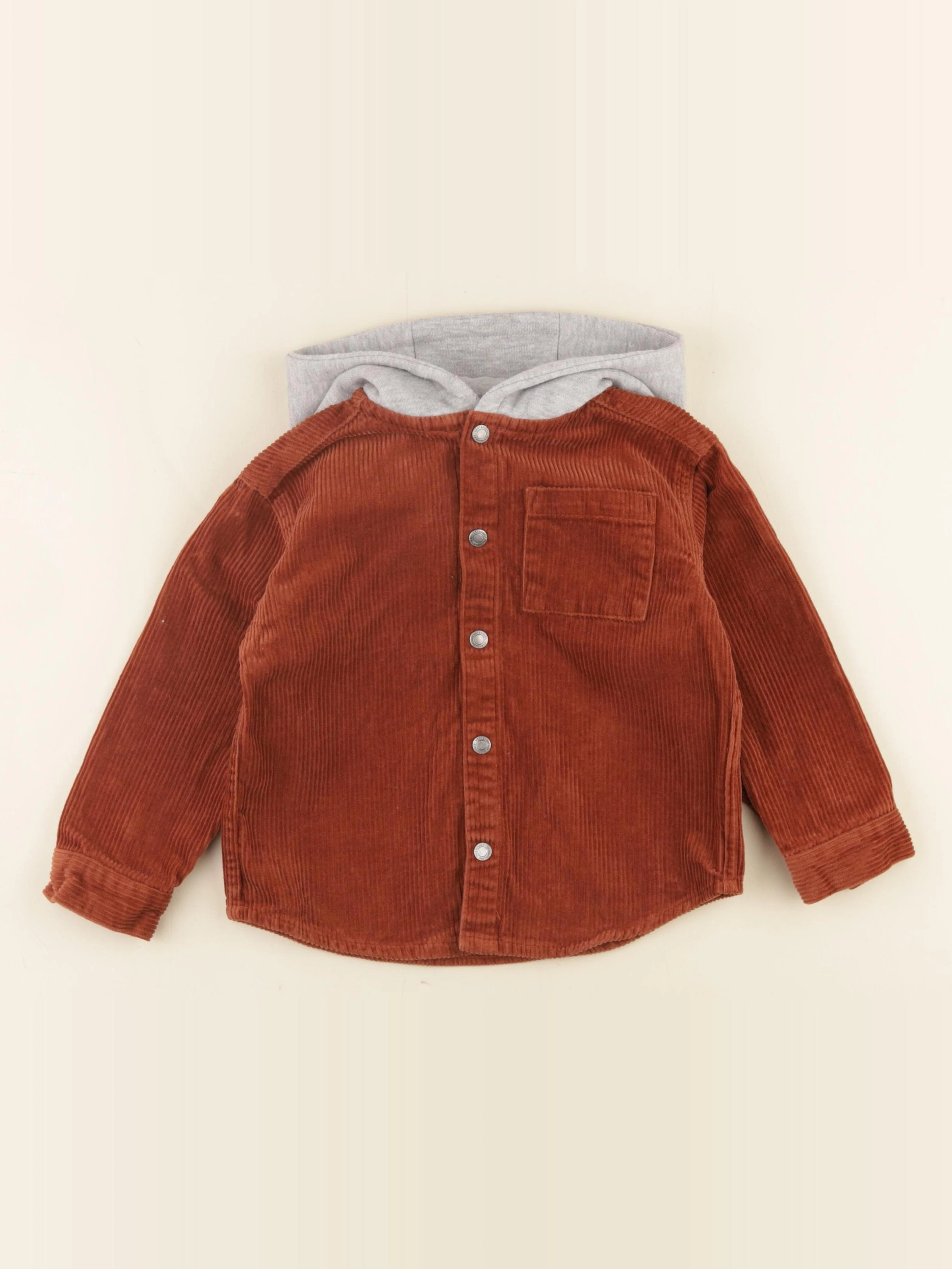 Vertbaudet - chemise marron - 3 ans