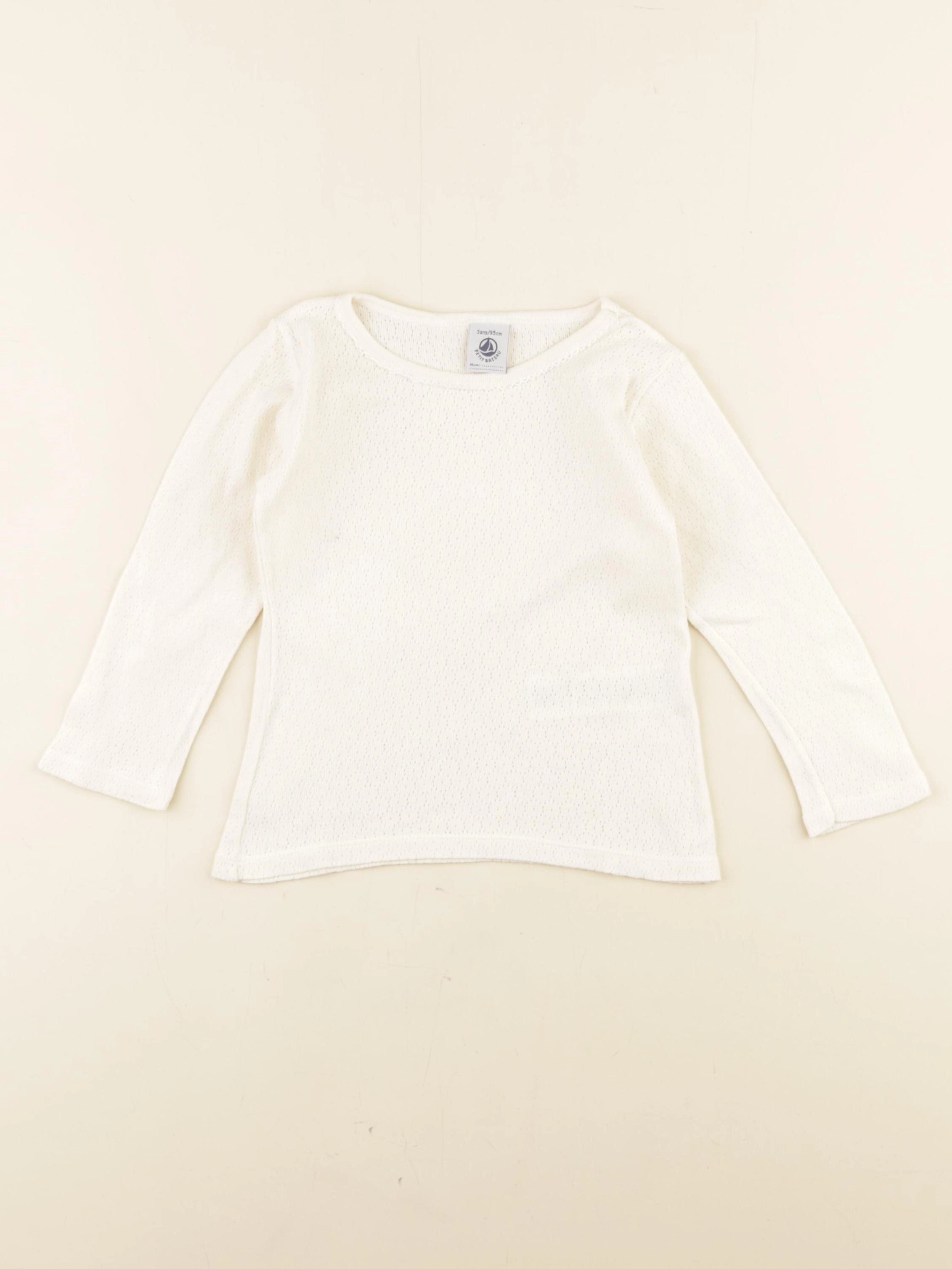 Petit Bateau - maillot de corps beige - 3 ans