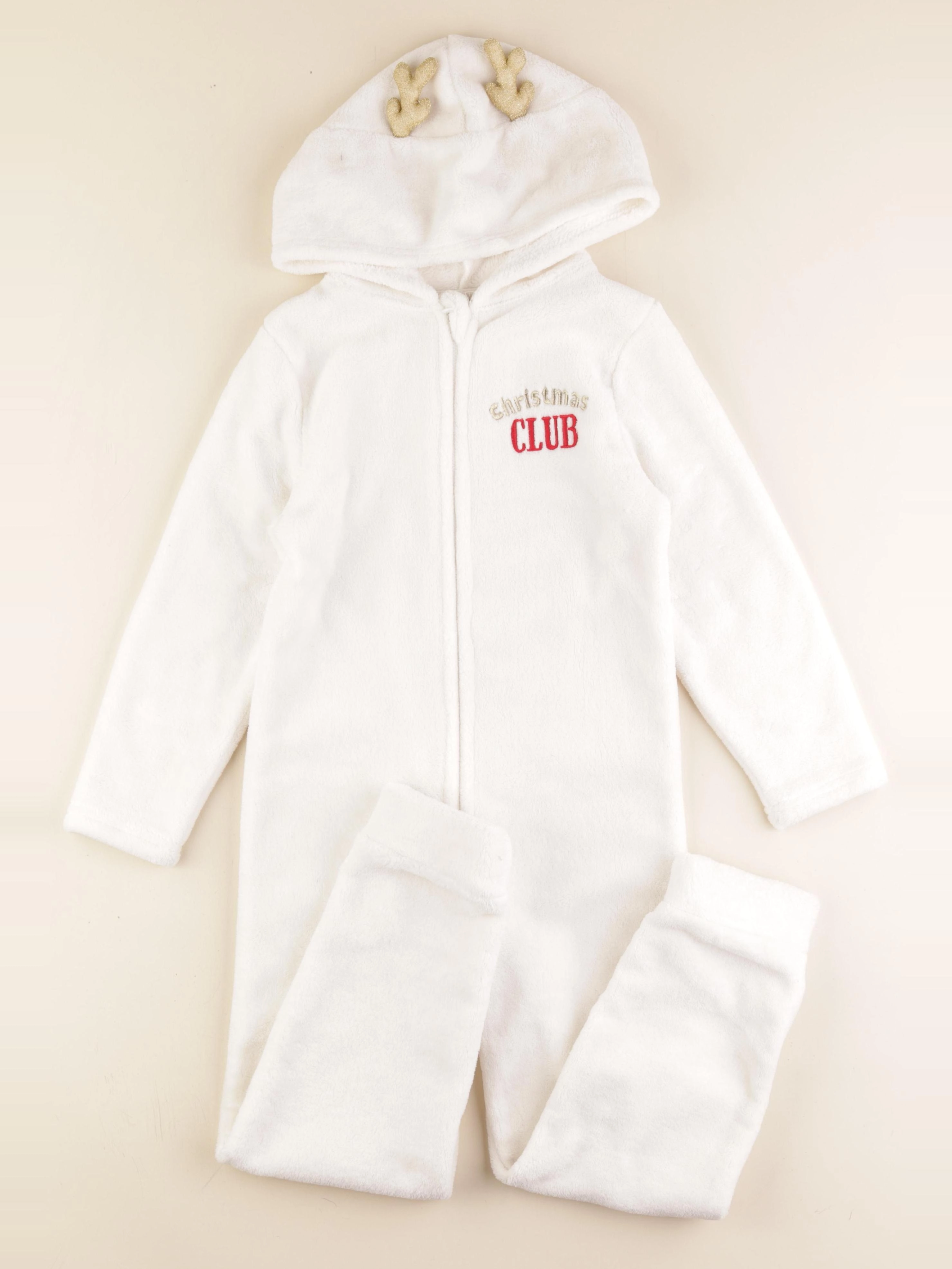 Tape à l'oeil - sur-pyjama blanc - 8 ans