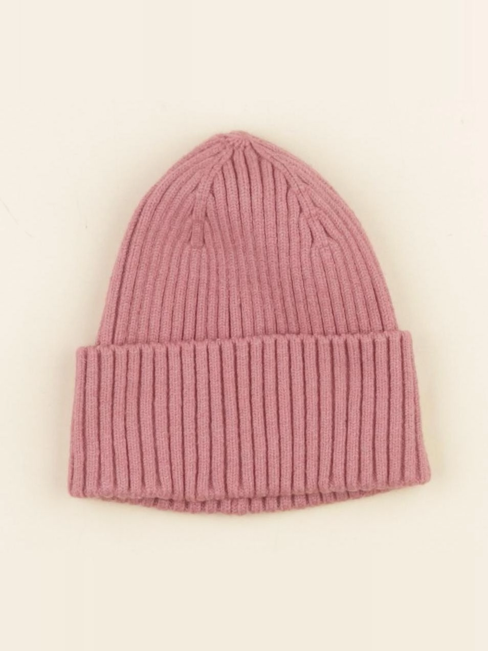 H&M - bonnet rose - 3/7 ans