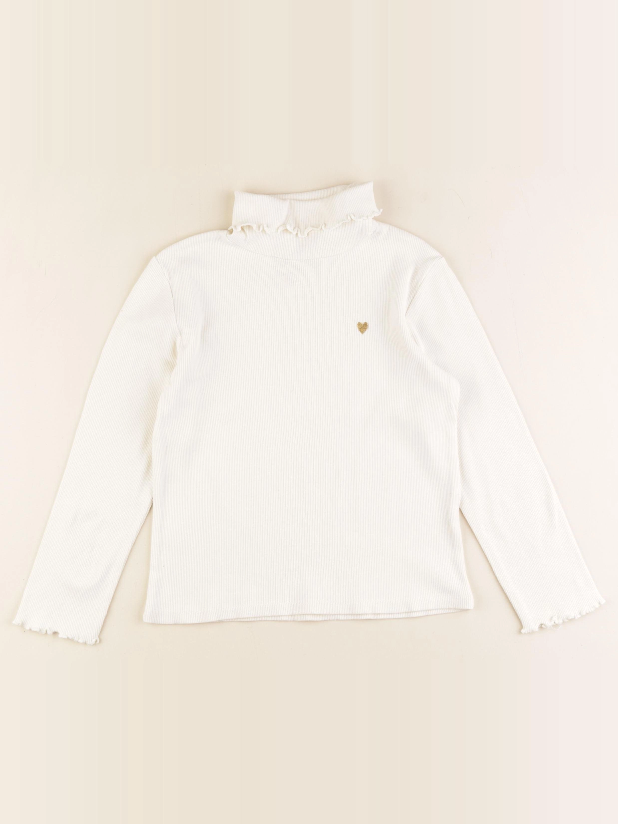 Cadet Rousselle - sous-pull blanc - 8 ans