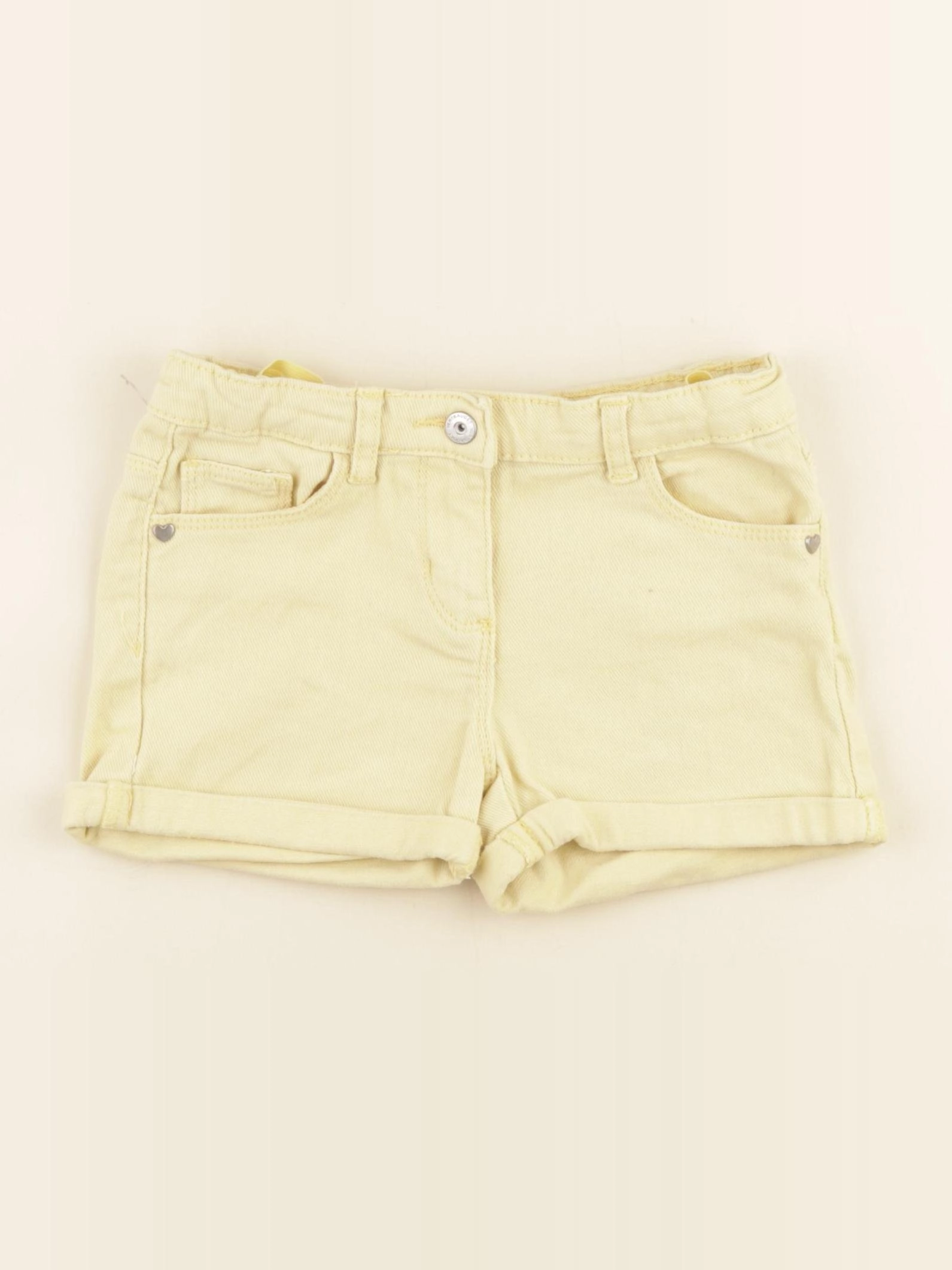 Vertbaudet - short jaune - 5 ans