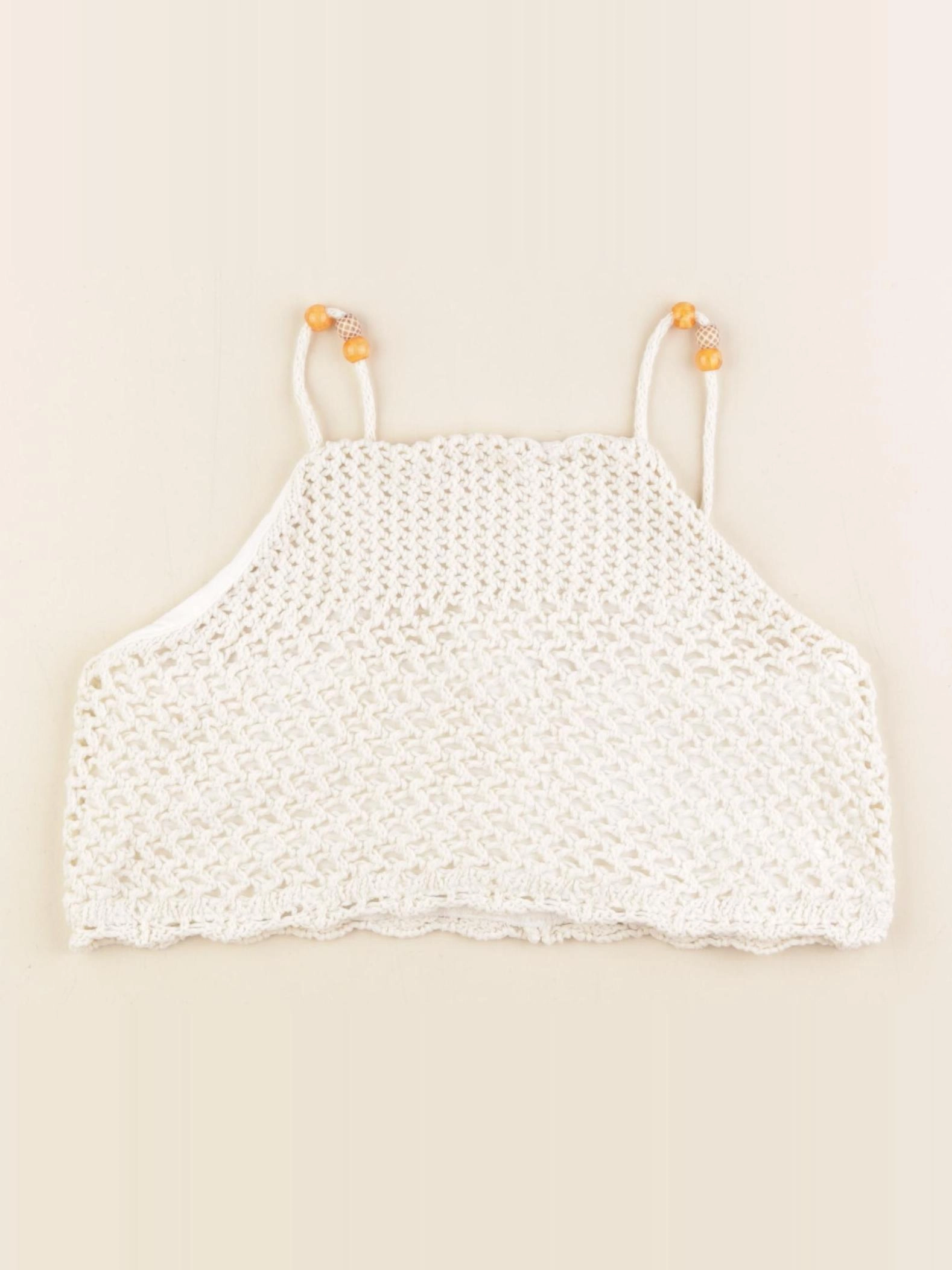 Zara - débardeur beige - 9/10 ans