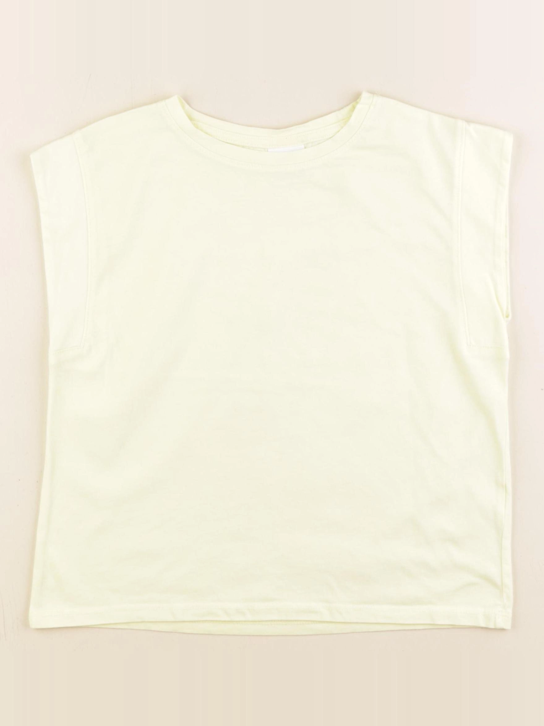 Zara - tee-shirt jaune - 9 ans