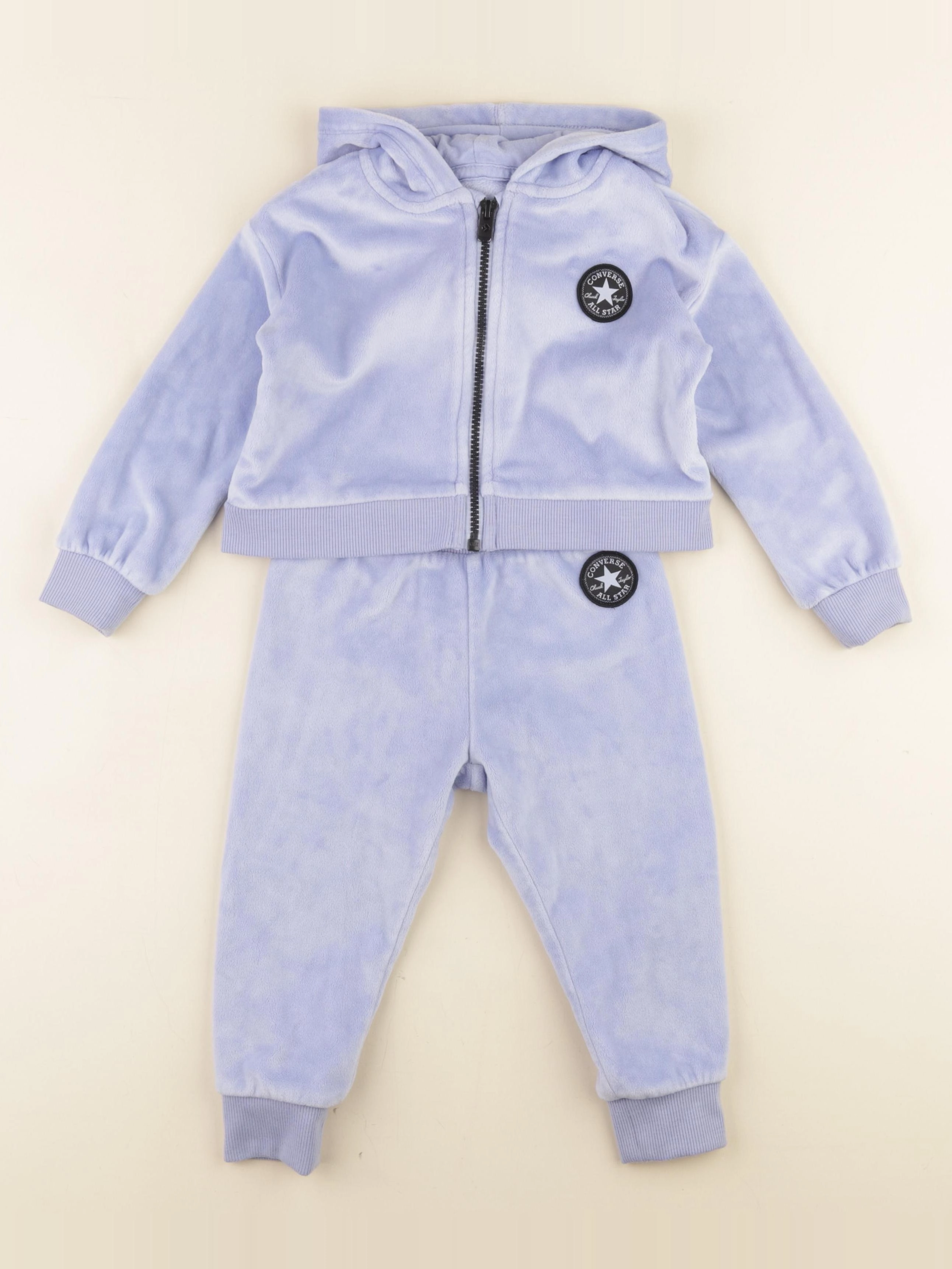 Converse - ensemble violet - 24 mois