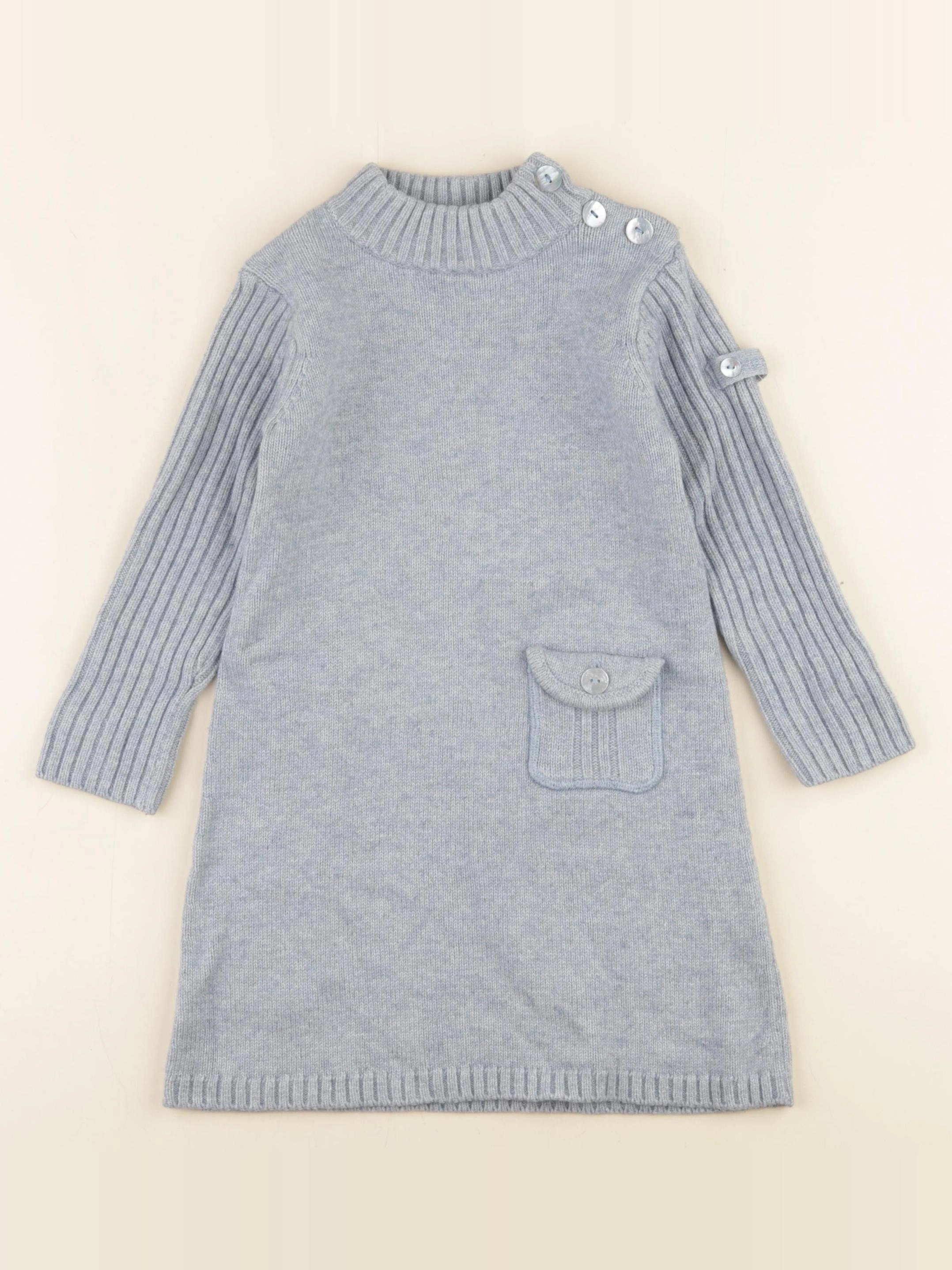 Cyrillus - robe bleu - 24 mois