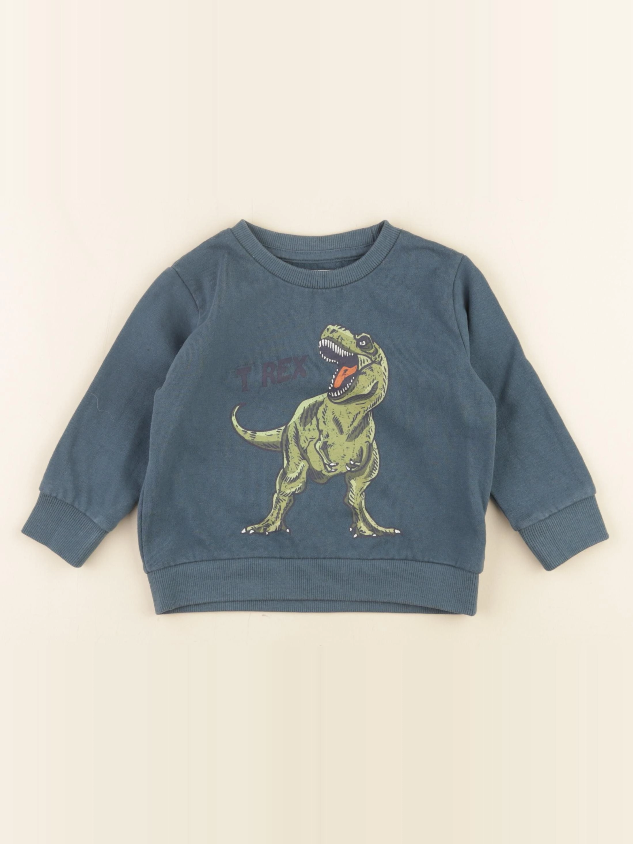 Vertbaudet - sweat bleu - 24 mois