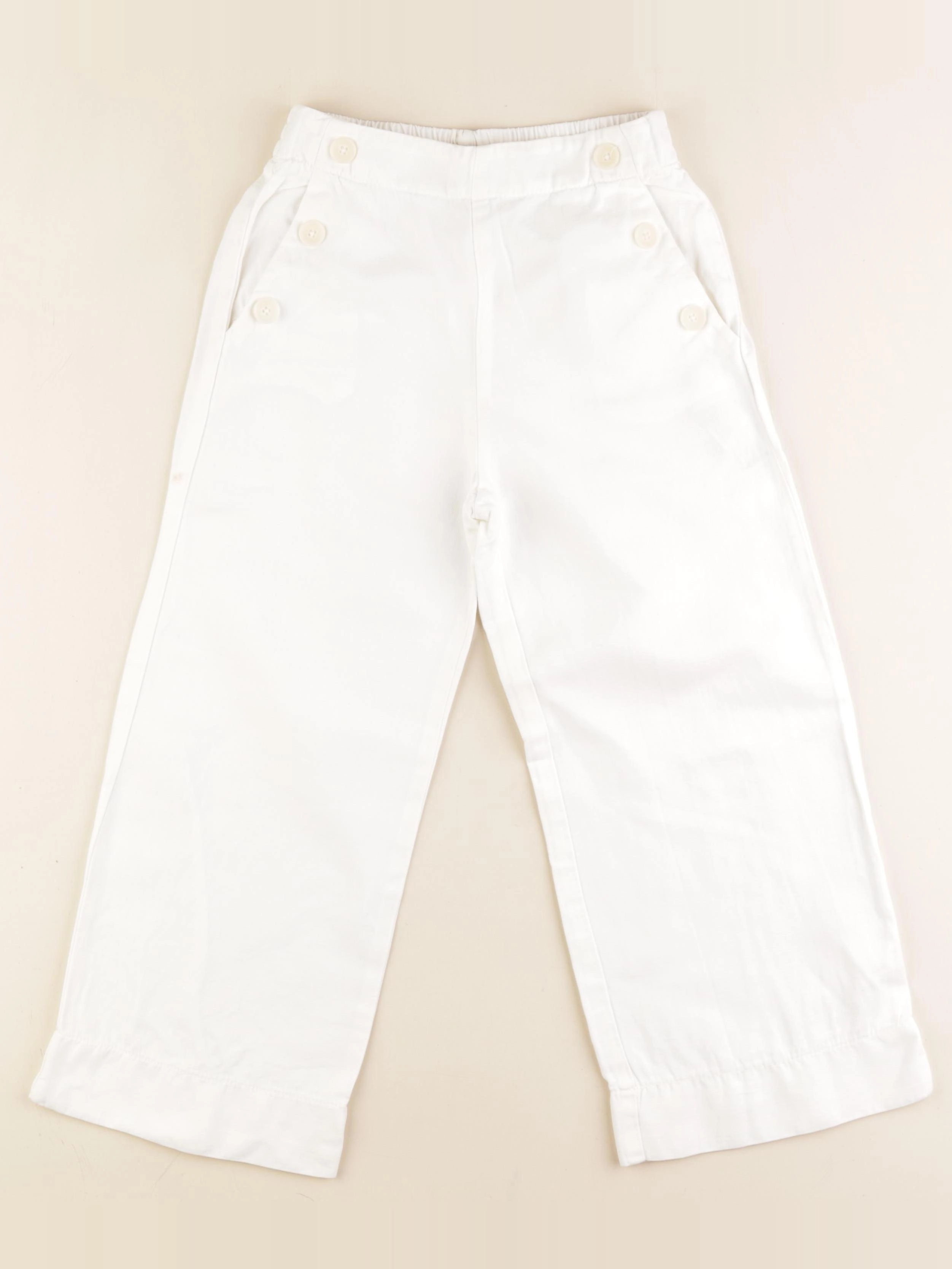Zara - pantalon blanc - 9 ans