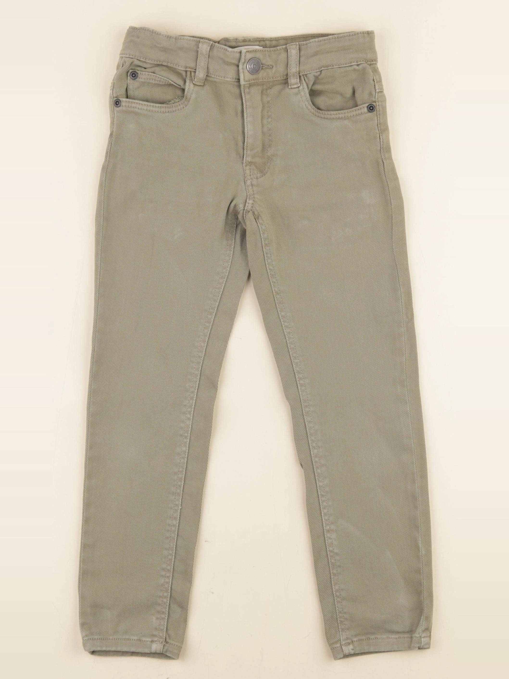 Vertbaudet - pantalon vert - 6 ans