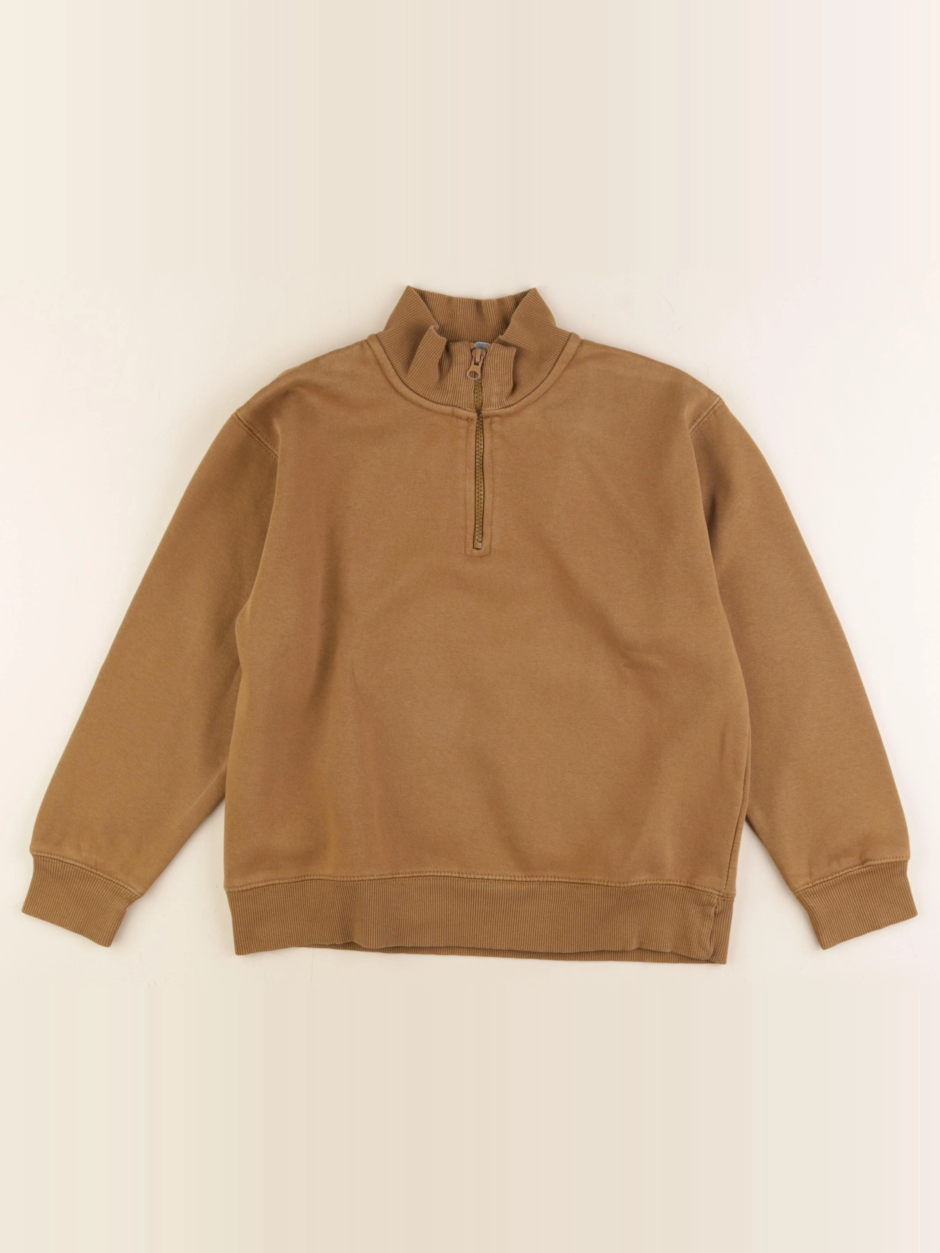 Zara - sweat marron - 9/10 ans
