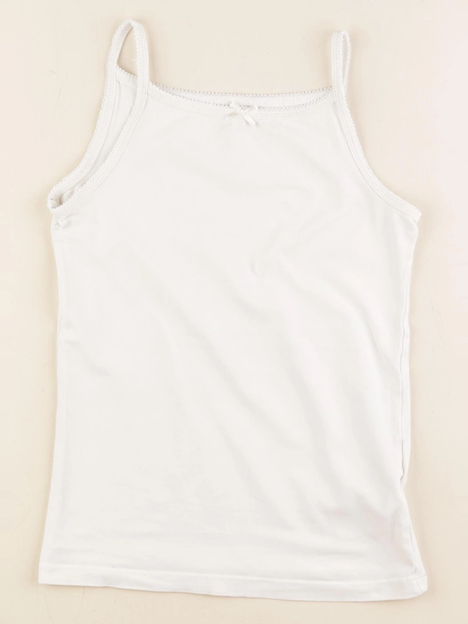 H&M - maillot de corps blanc - 8/10 ans