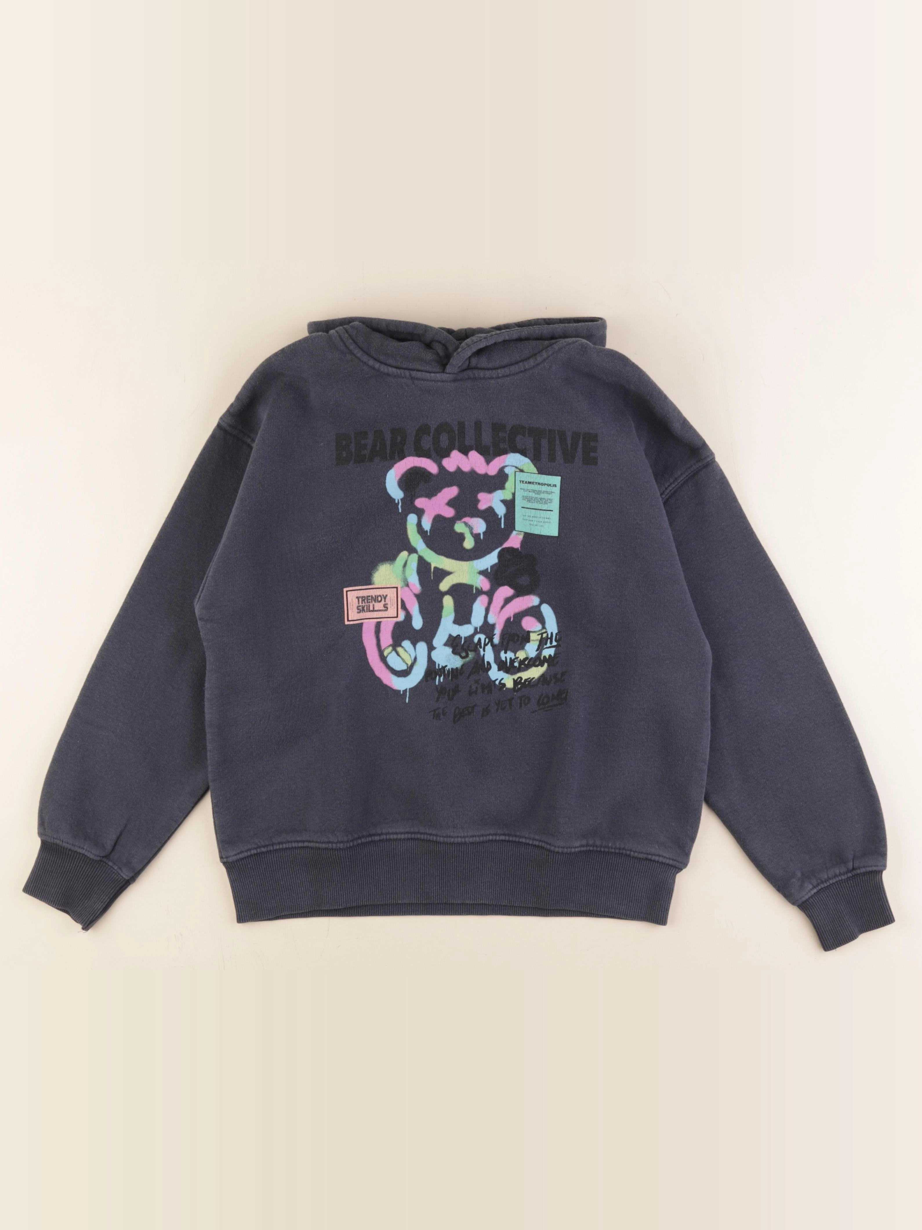 Zara - sweat bleu - 9/10 ans