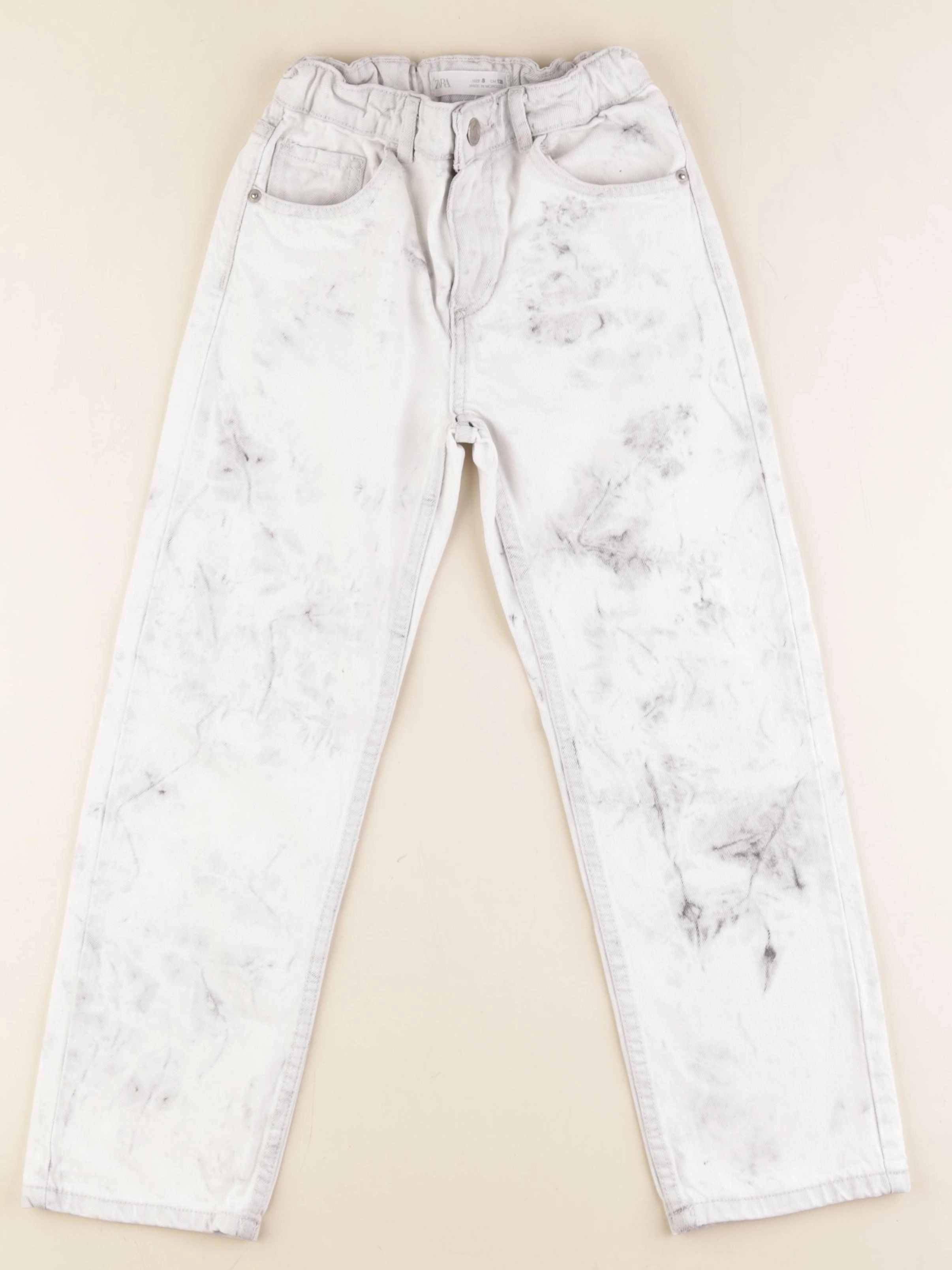 Zara - jean blanc - 8 ans