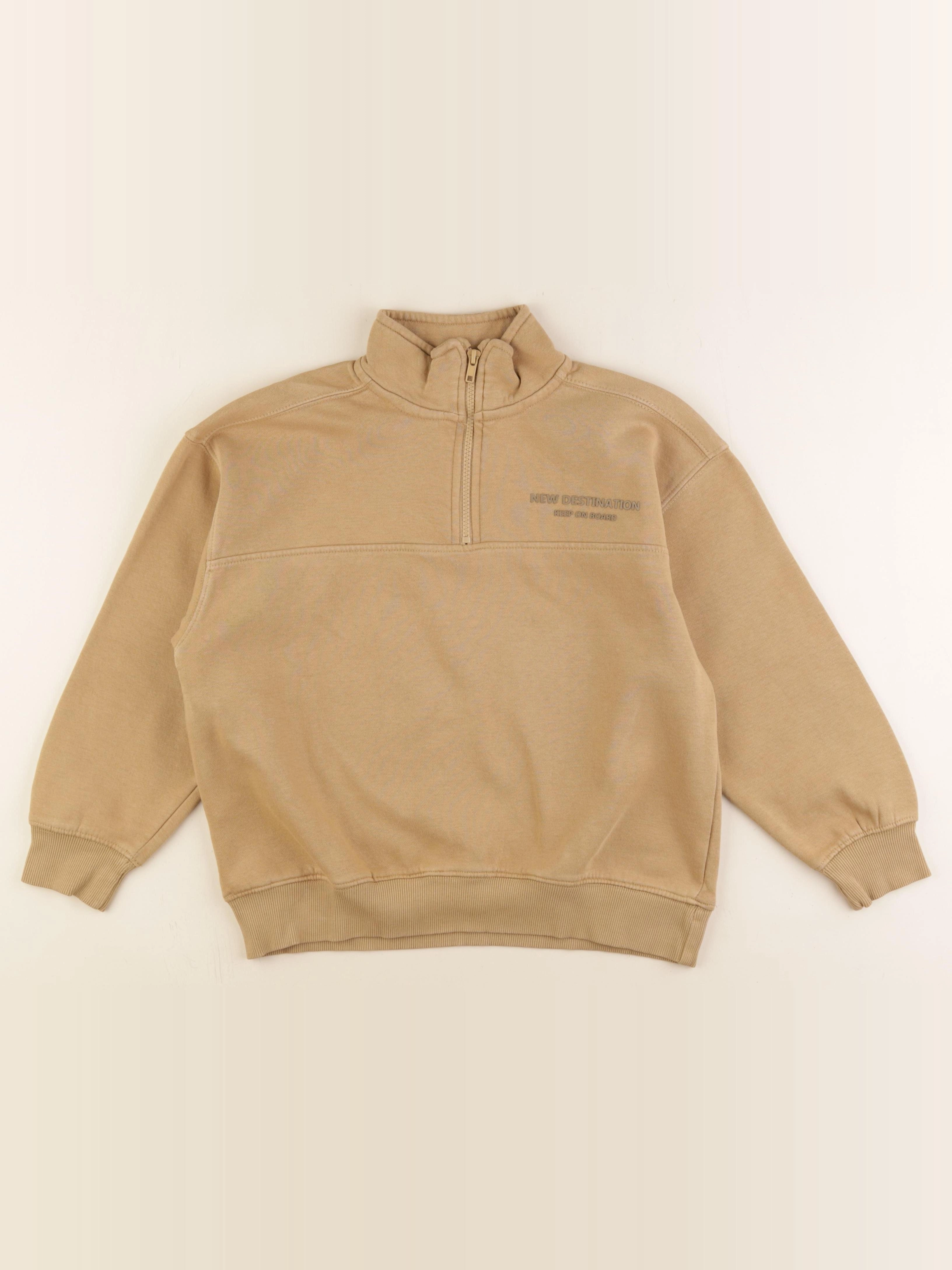 Zara - sweat beige - 10 ans