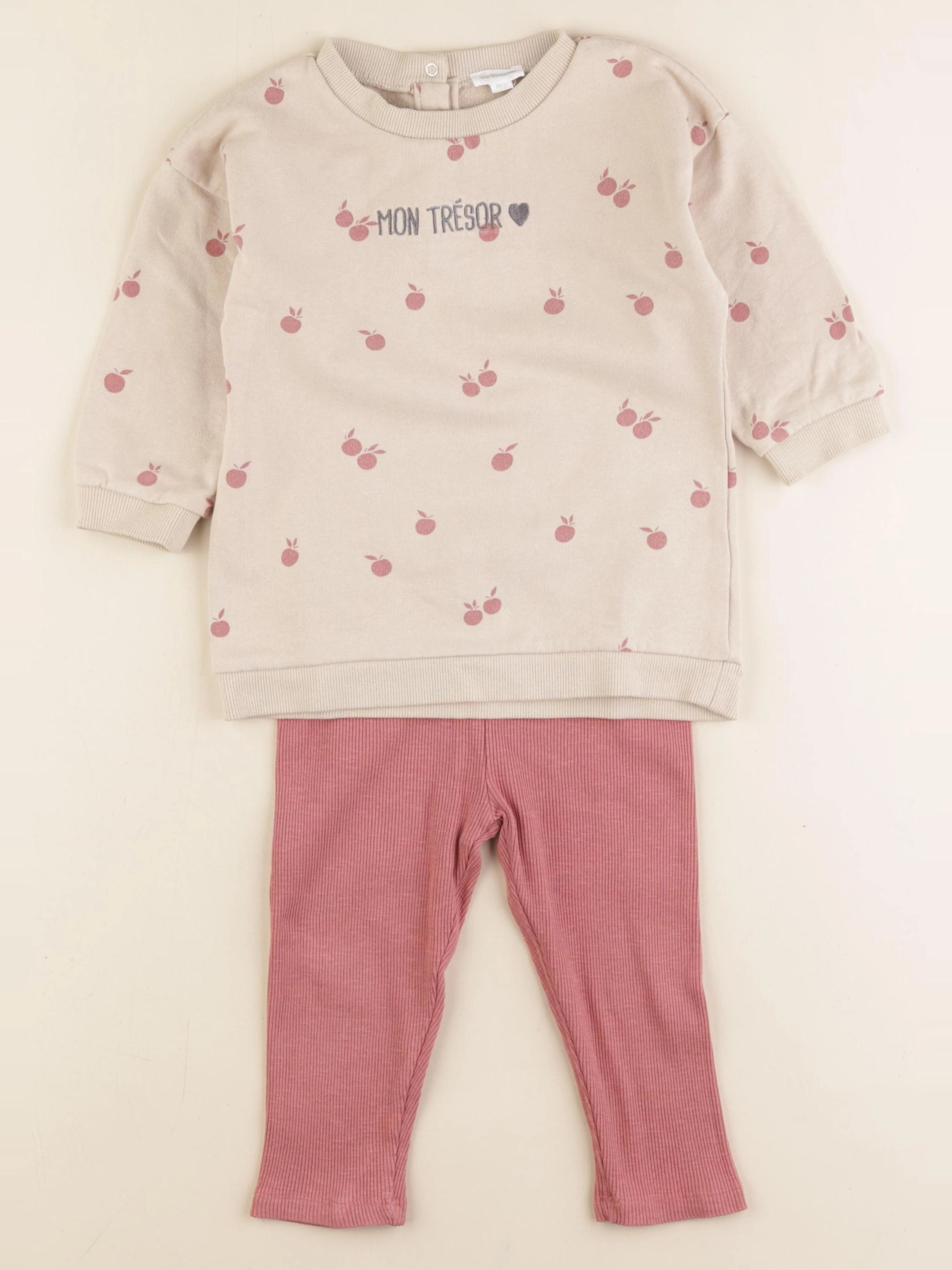 Vertbaudet - ensemble multicolore - 24 mois