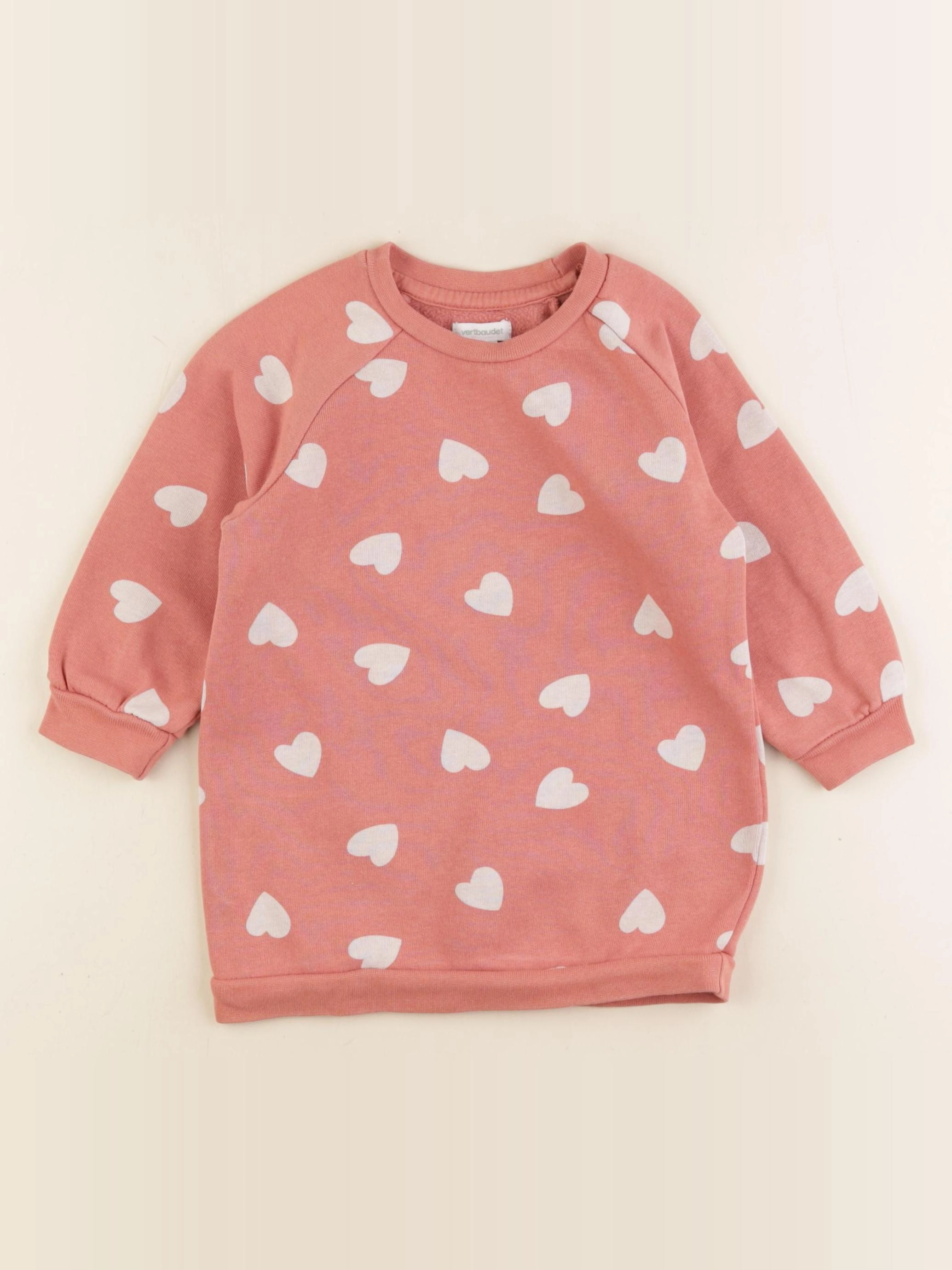 Vertbaudet - robe rose - 2 ans