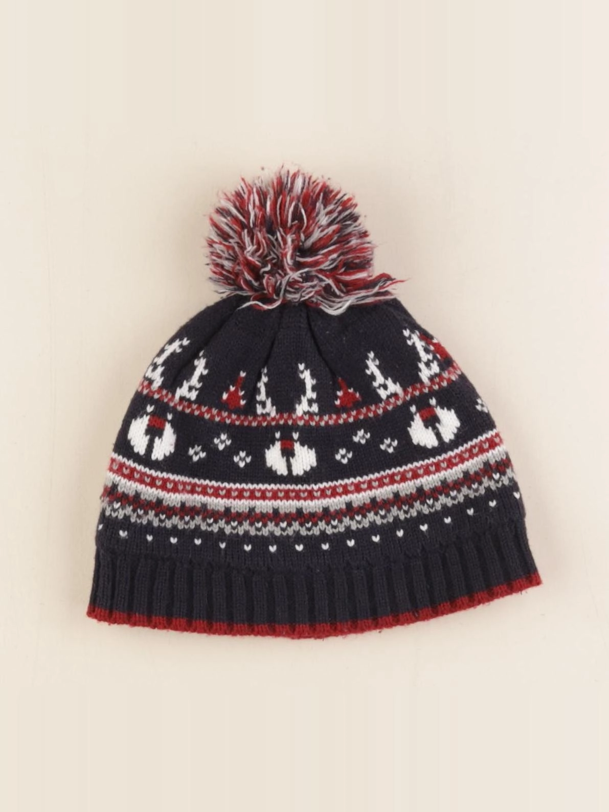 Vertbaudet - bonnet bleu - 2/3 ans