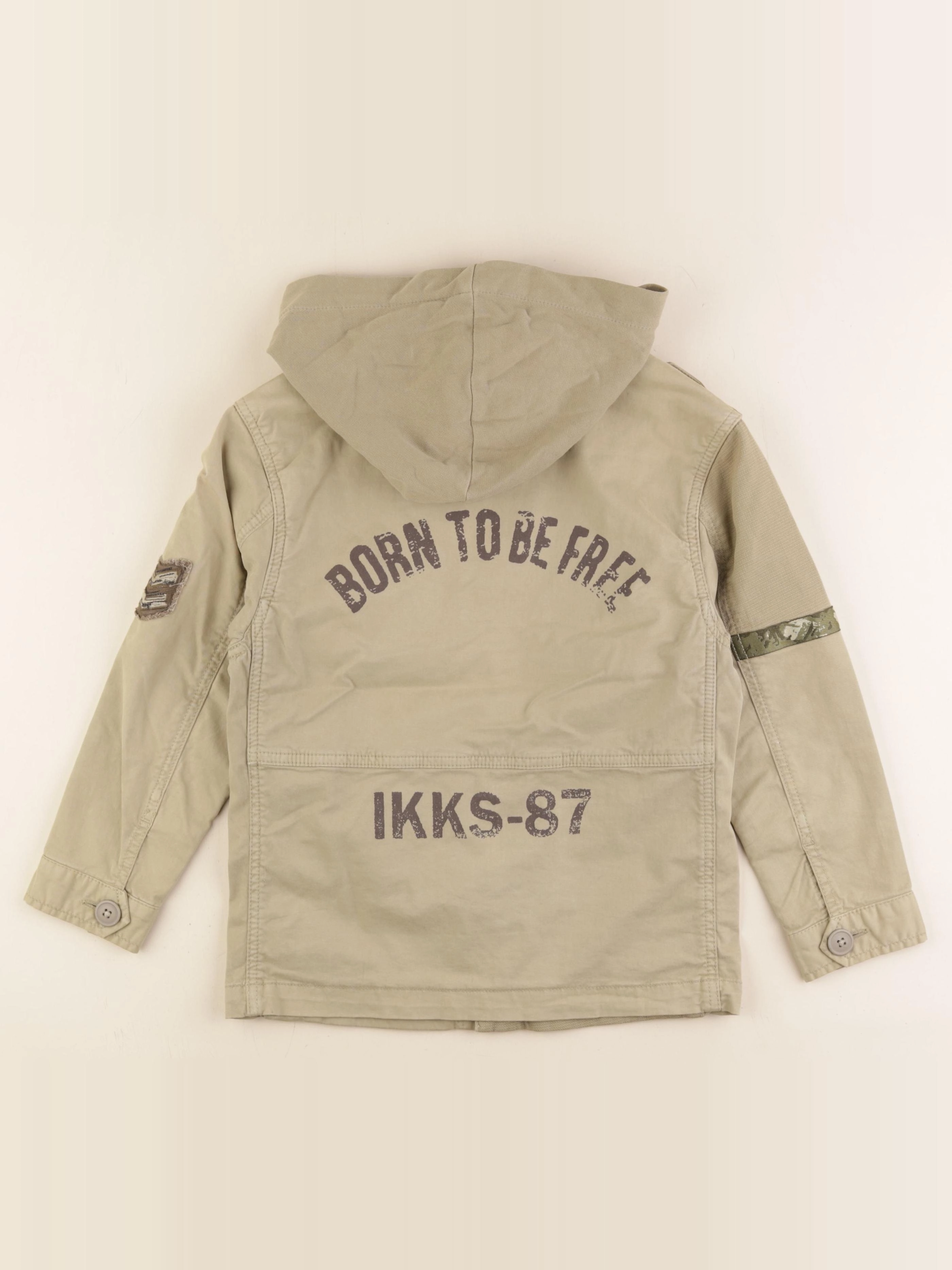 IKKS - veste vert - 8 ans