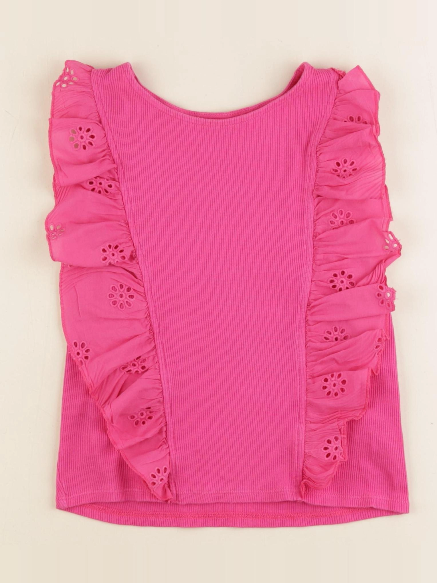 H&M - débardeur court rose - 12/14 ans