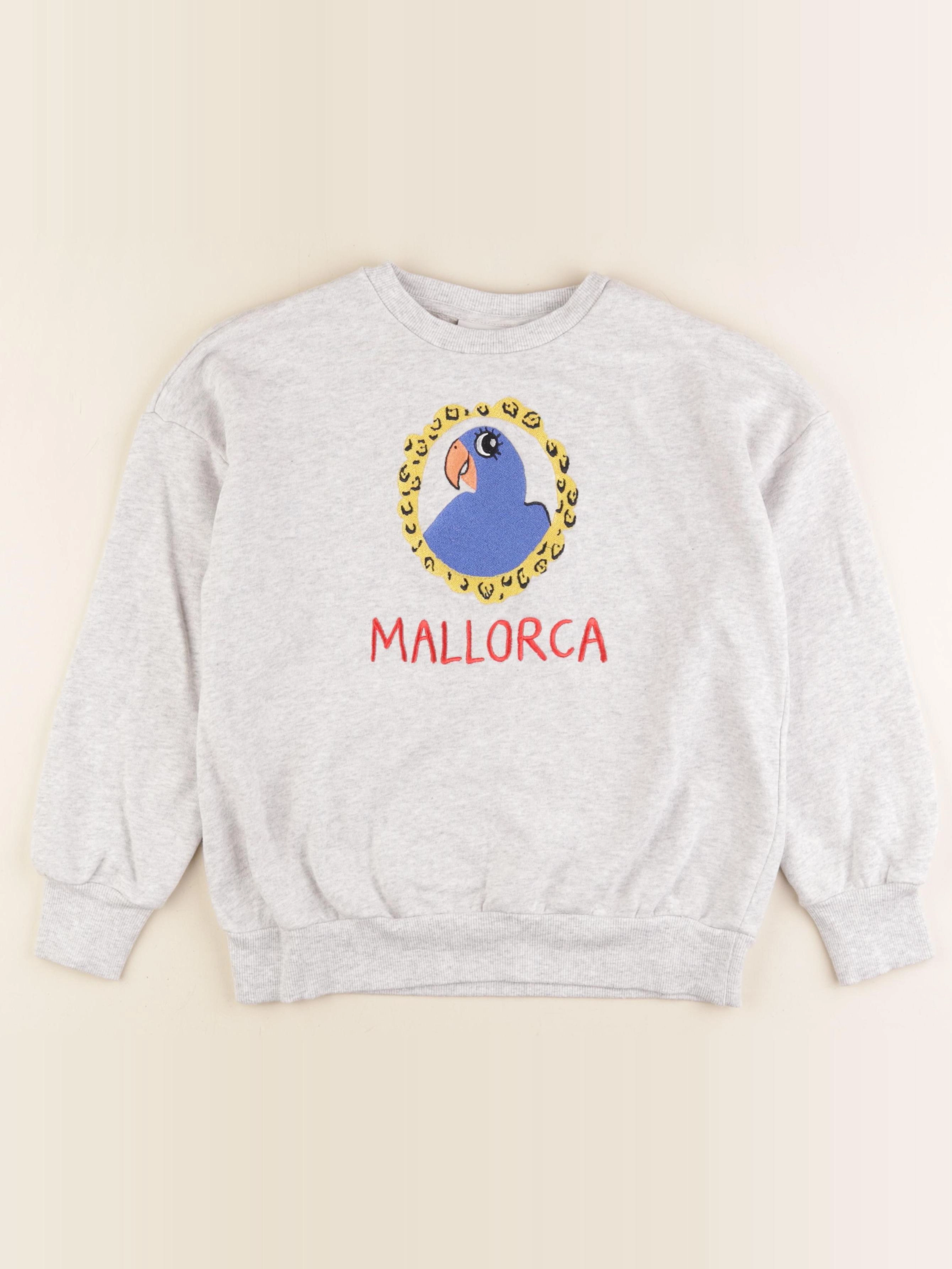 Mini Rodini - sweat gris - 9/11 ans