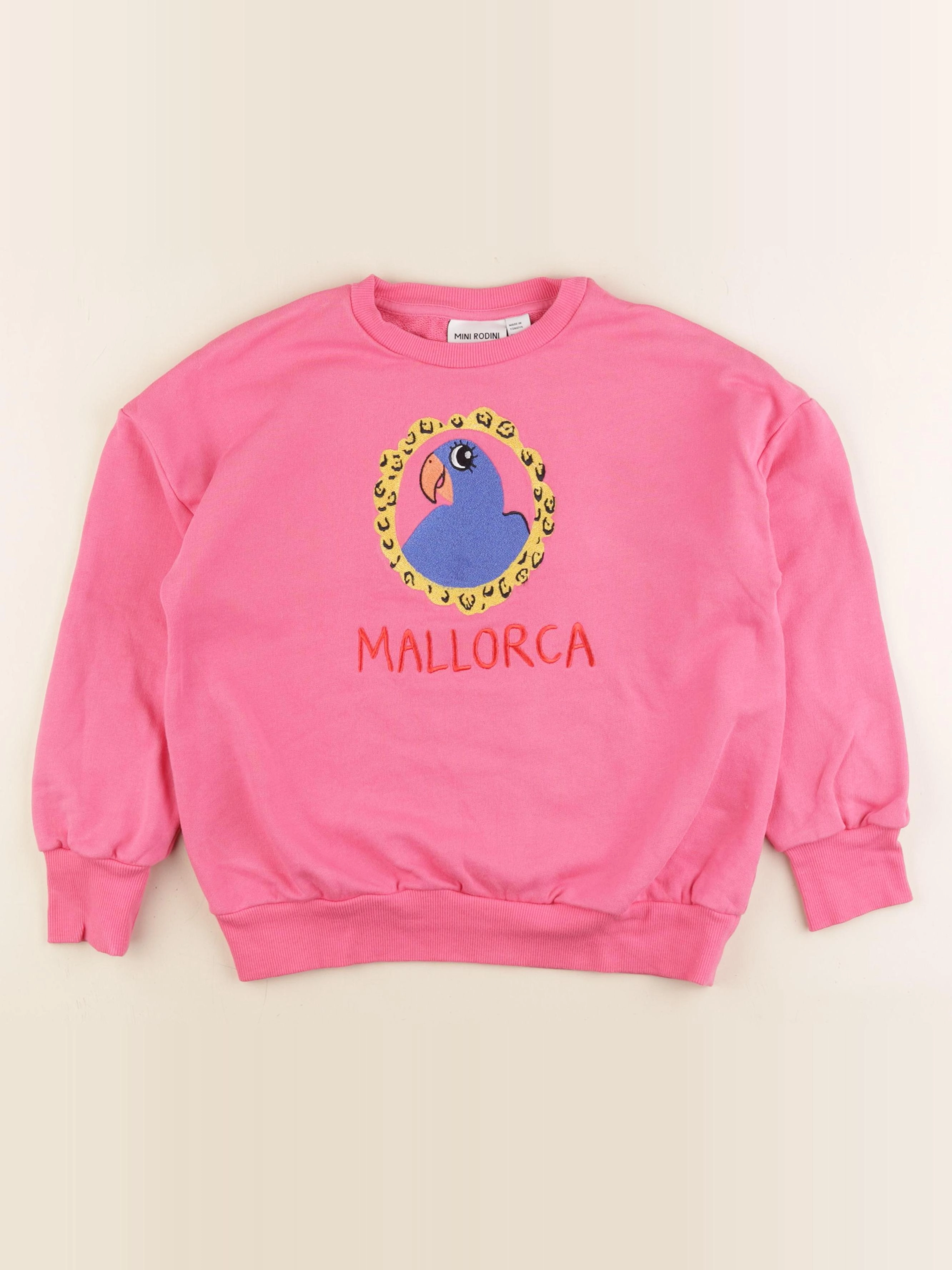 Mini Rodini - sweat rose - 9/11 ans