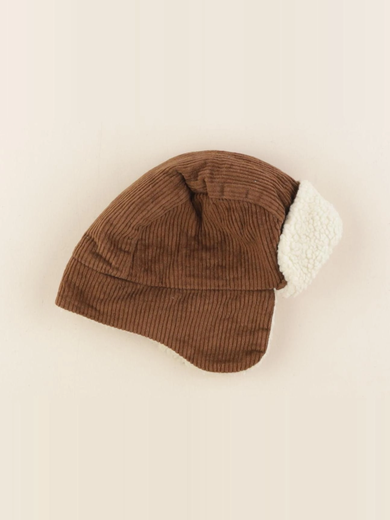 Petit Bateau - bonnet marron - 12/18 mois