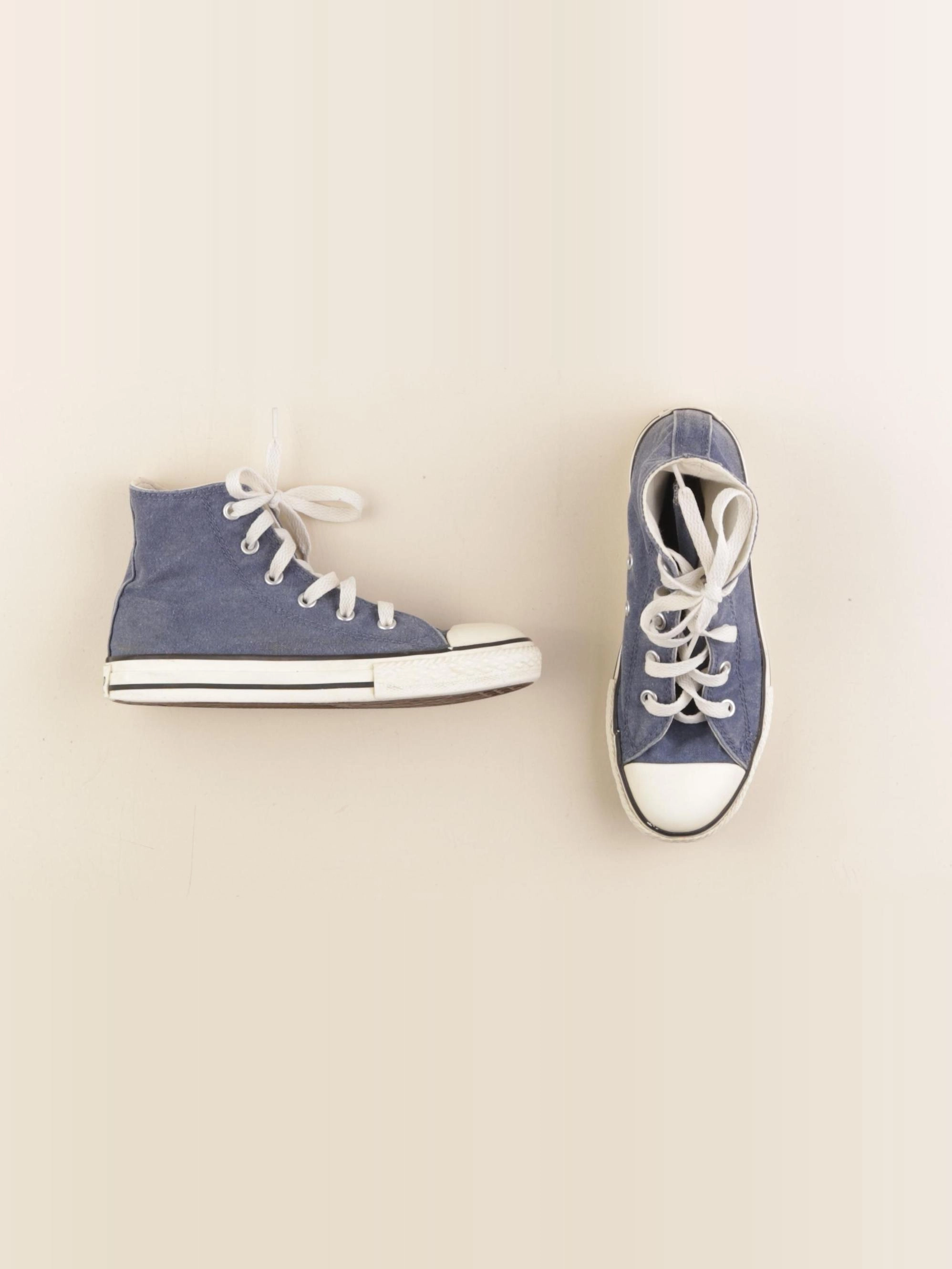Converse - tennis à scratch/ lacets bleu - pointure 33