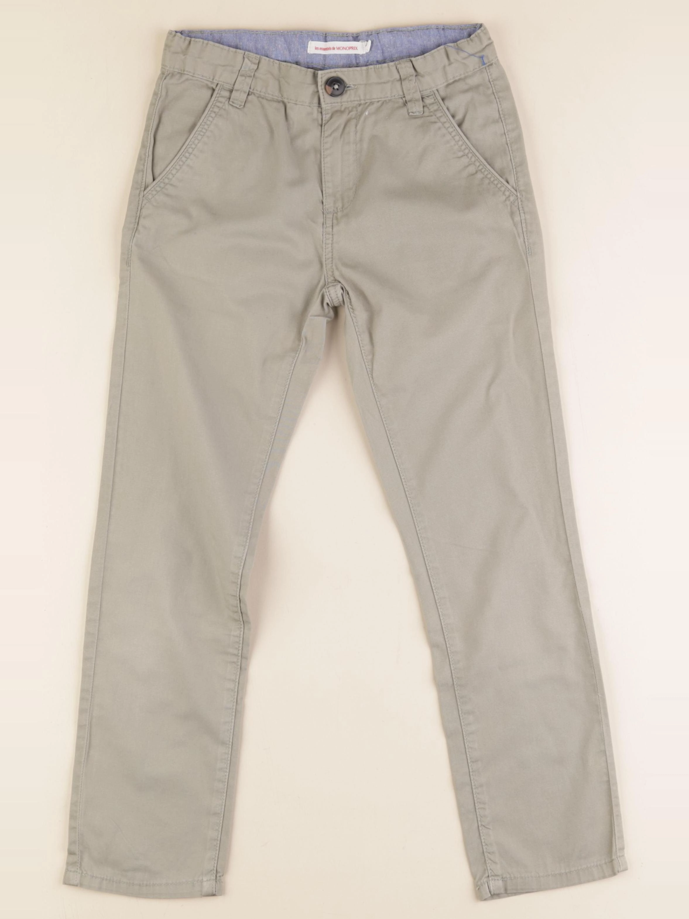 Monoprix - pantalon beige - 8 ans