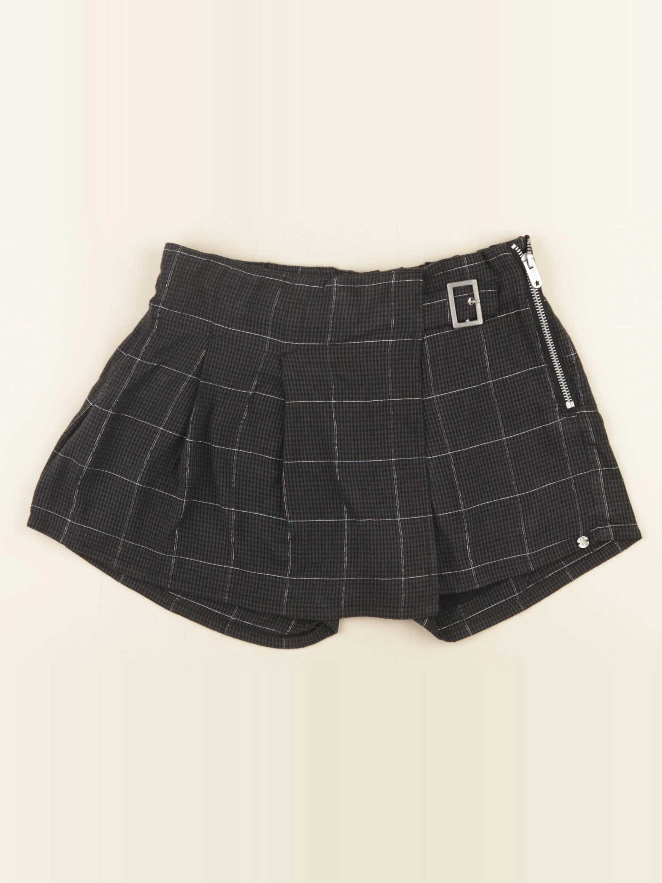 IKKS - jupe short gris - 10 ans