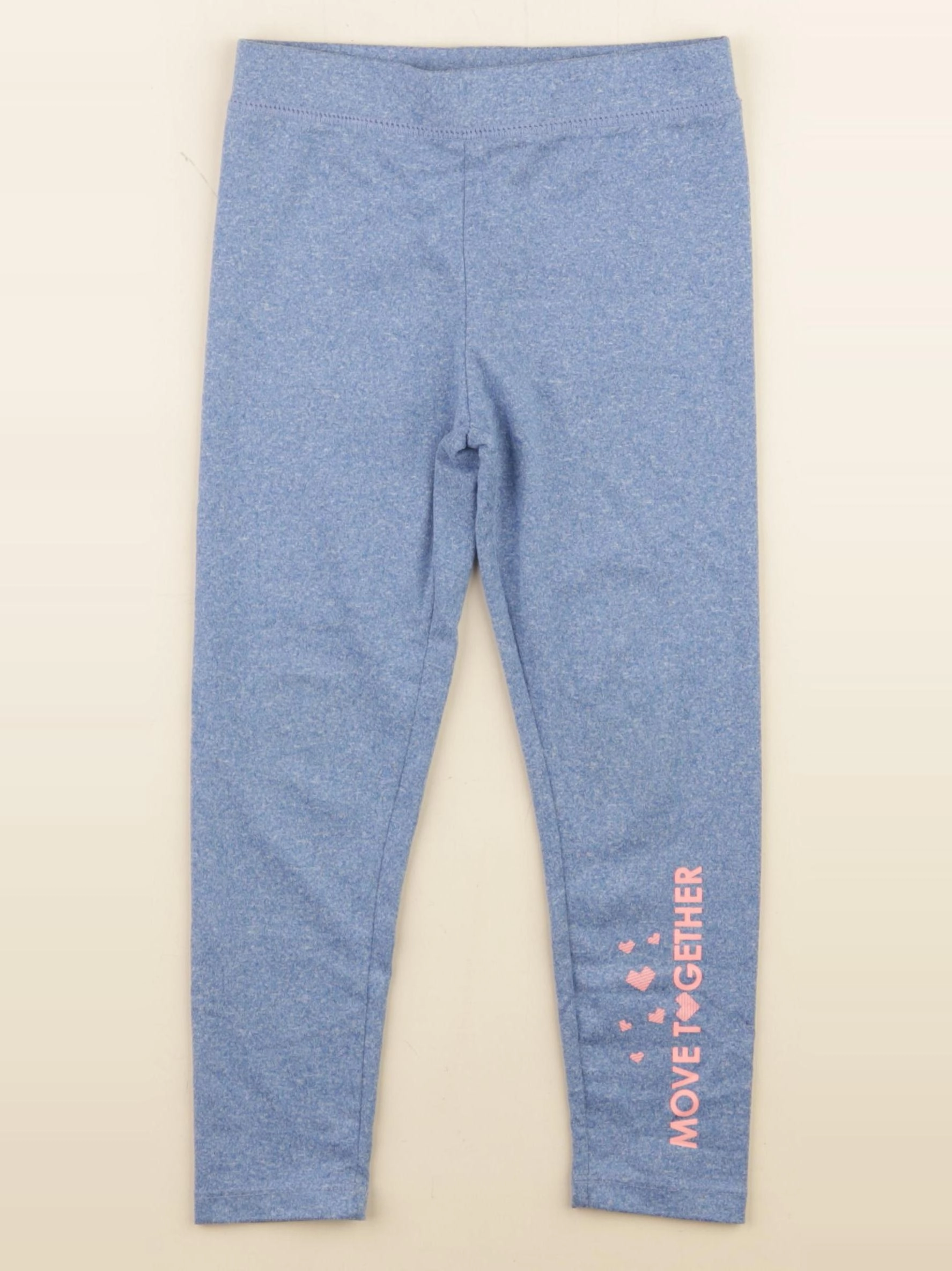 Vertbaudet - legging bleu - 4 ans