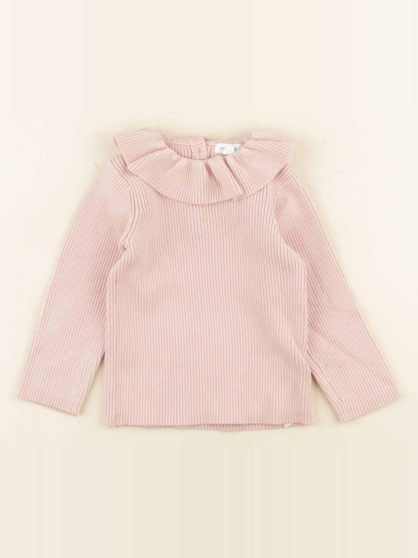 Vertbaudet - tee-shirt rose - 18 mois