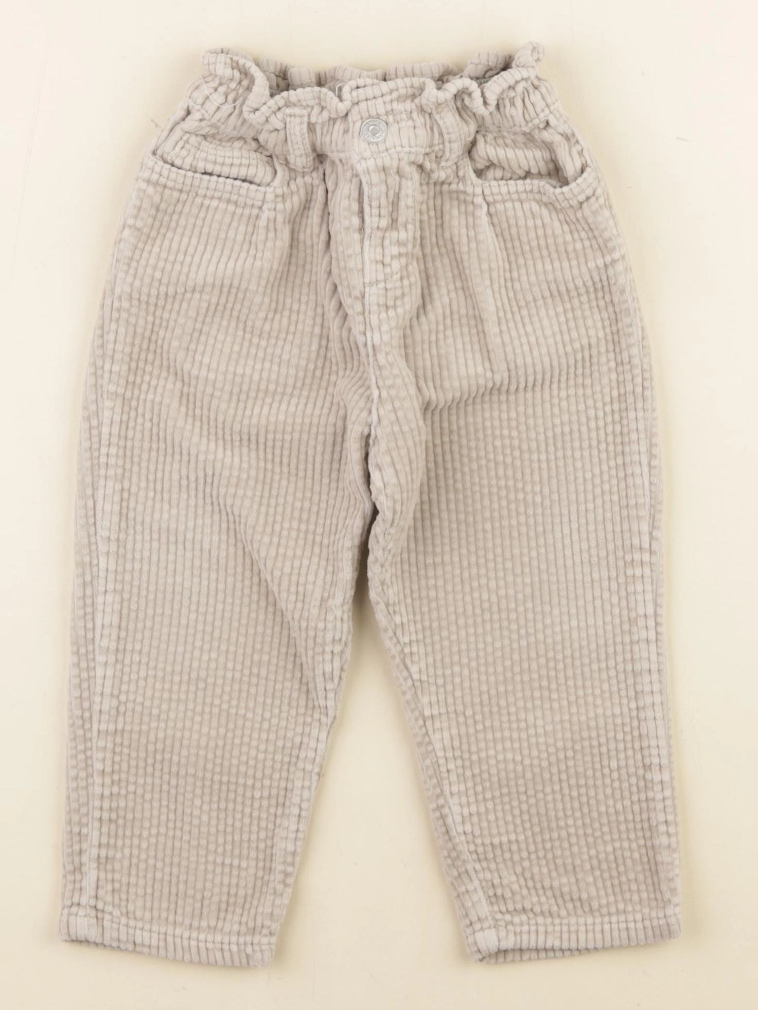 Zara - pantalon beige - 12/18 mois